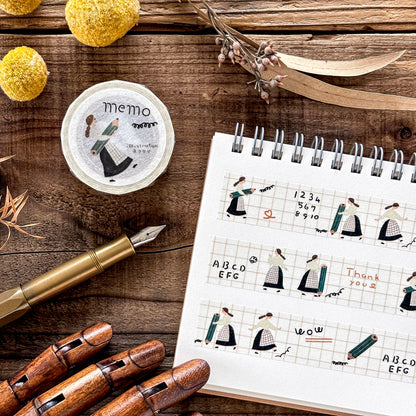 Necktie / Washi Tape - Memo