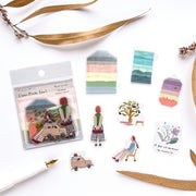 Miki Tamura / Flake Stickers - Natural