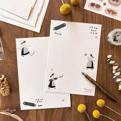 Necktie / Letter Set - Memo (A5)