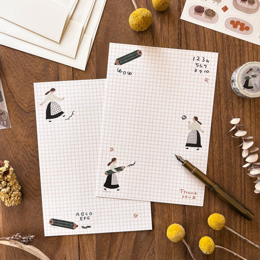 Necktie / Letter Set - Memo (A5)