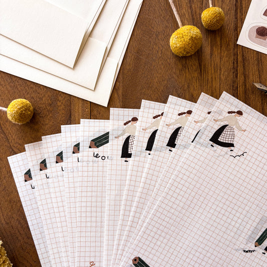 Necktie / Letter Set - Memo (A5)