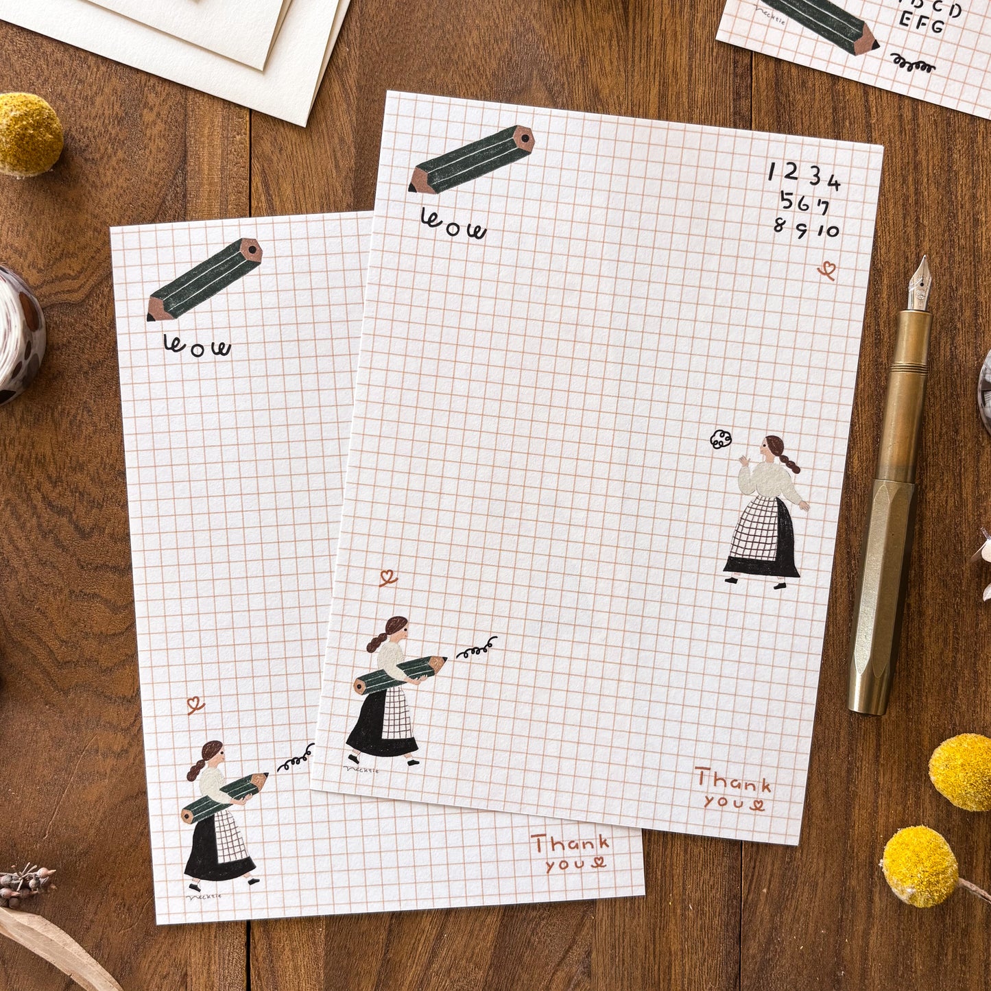 Necktie / Letter Set - Memo (A5)