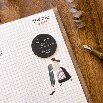 Necktie / Letter Set - Memo (A5)