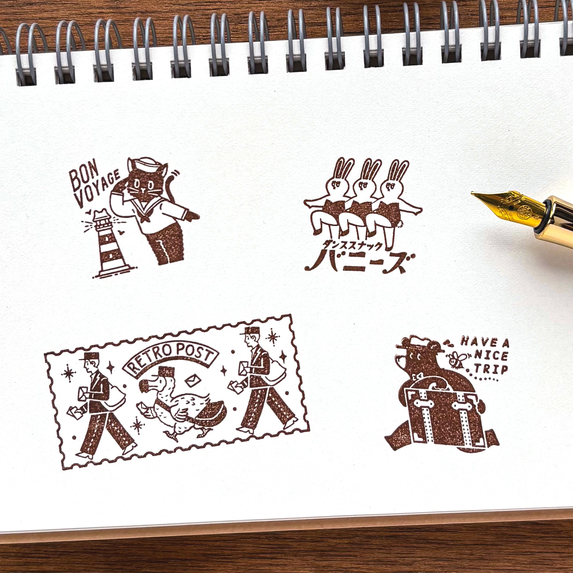 Obi1 / Rubber Stamp Set