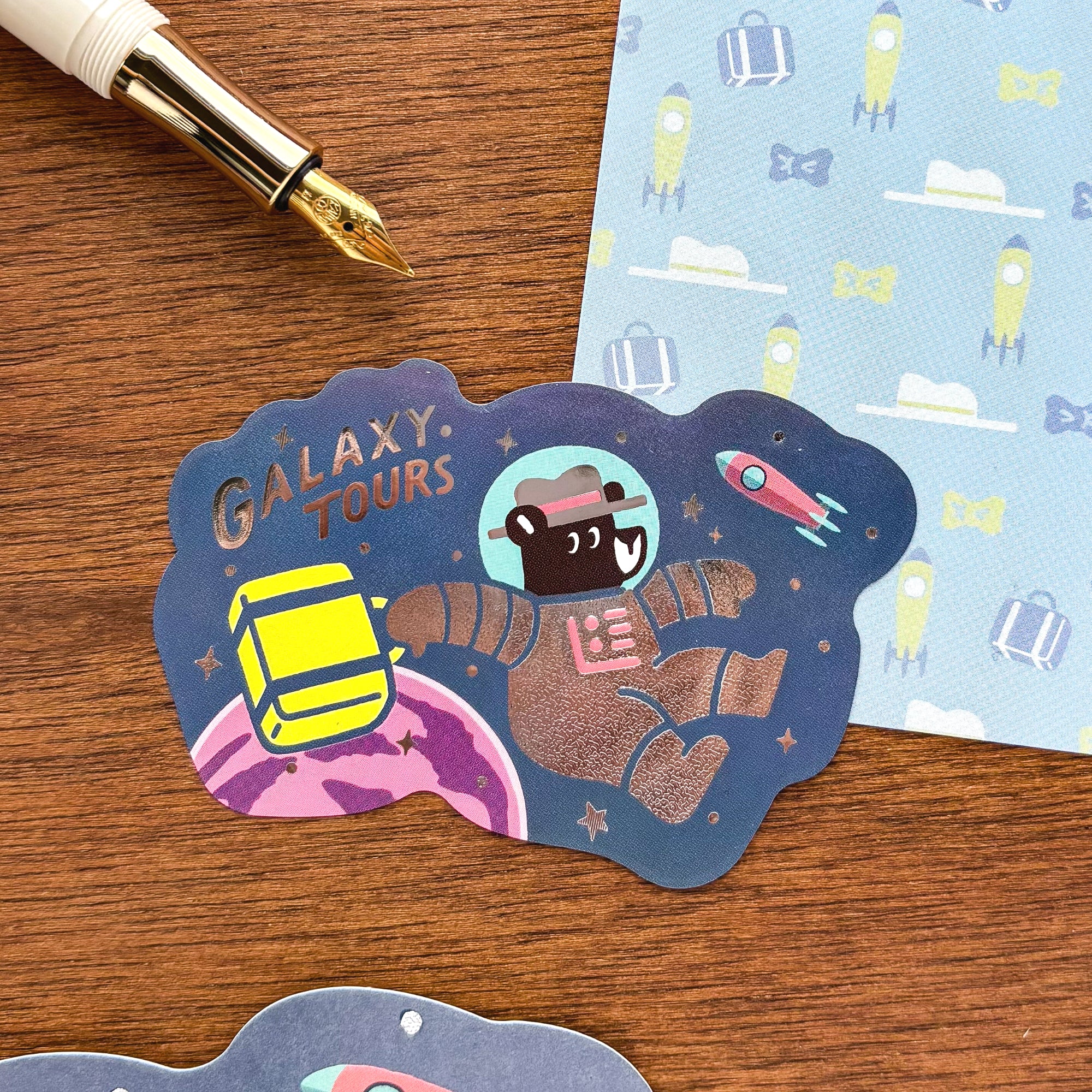 オビワン / ステッカー「GALAXY TOURS」