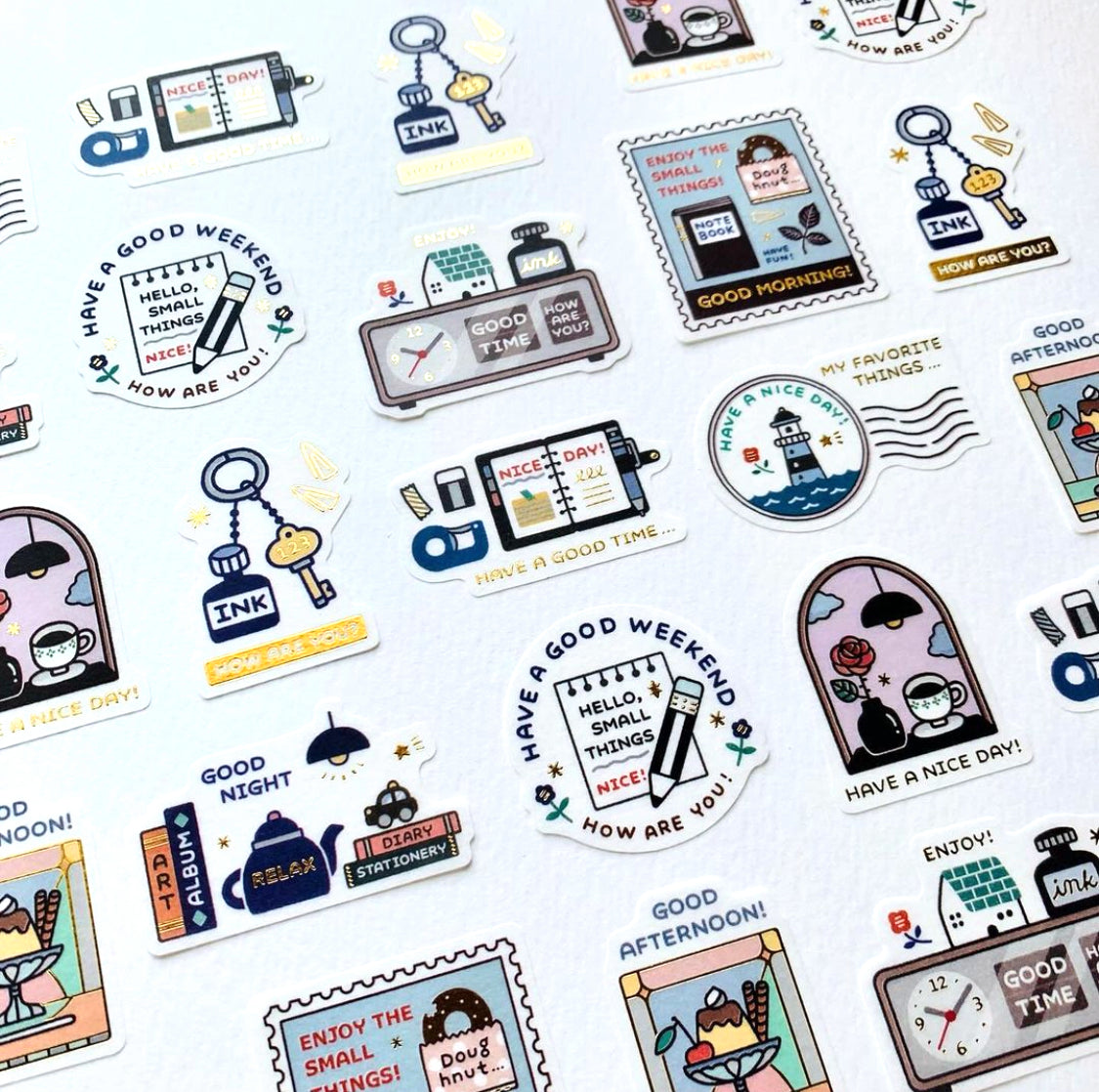 eric / フレークシール「Favorite Things」「Writing Tools」