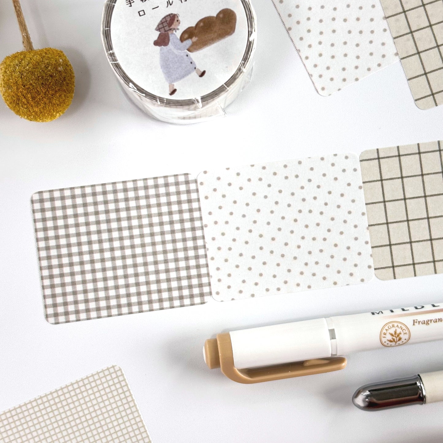Ranmyu / Roll Sticky Note - For Your Journal