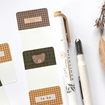 Ranmyu / Roll Sticky Note - Bear