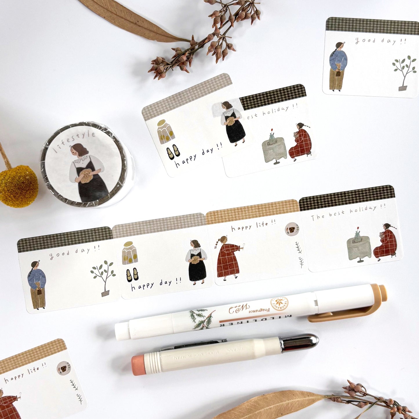 Ranmyu / Roll Sticky Note - Life Style