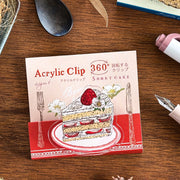 Aya Inoue / Rotating Paper Clip - Cake