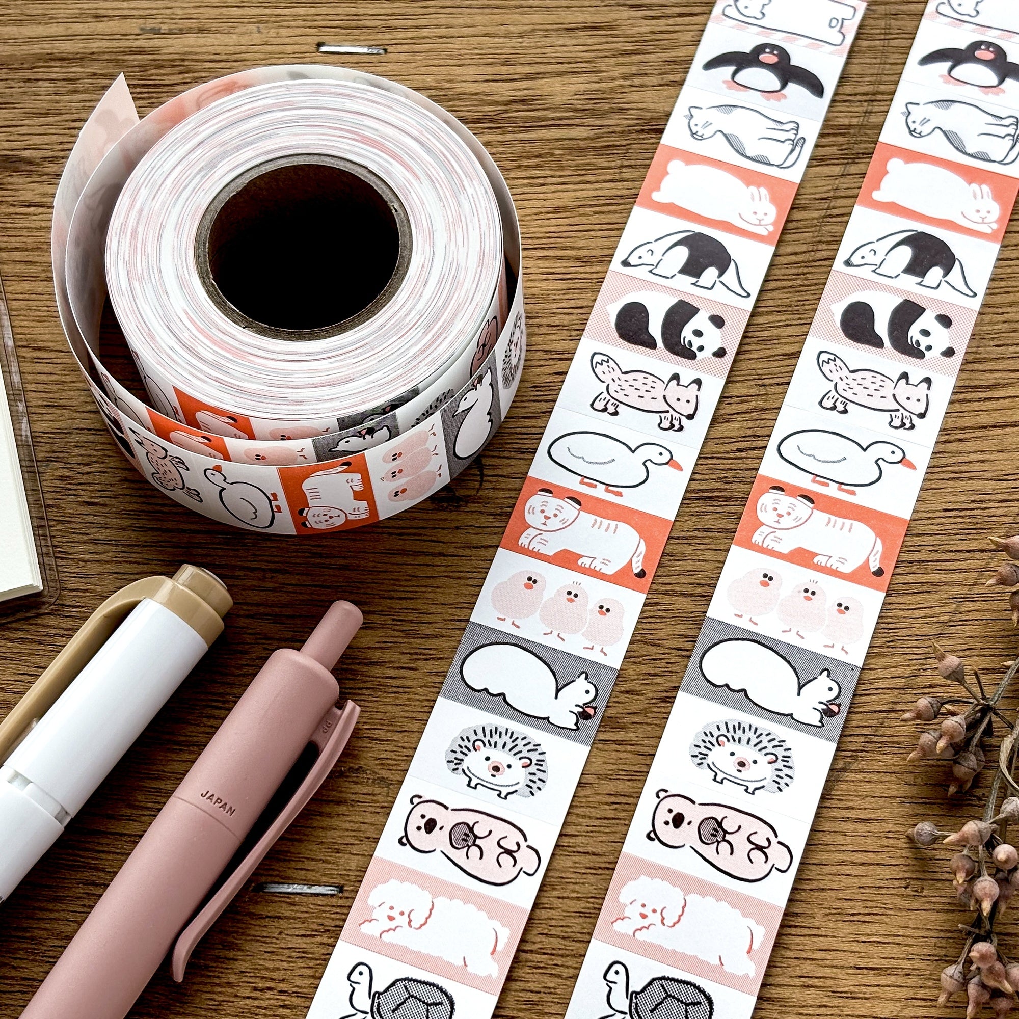 Baum deco Stickers - Animals