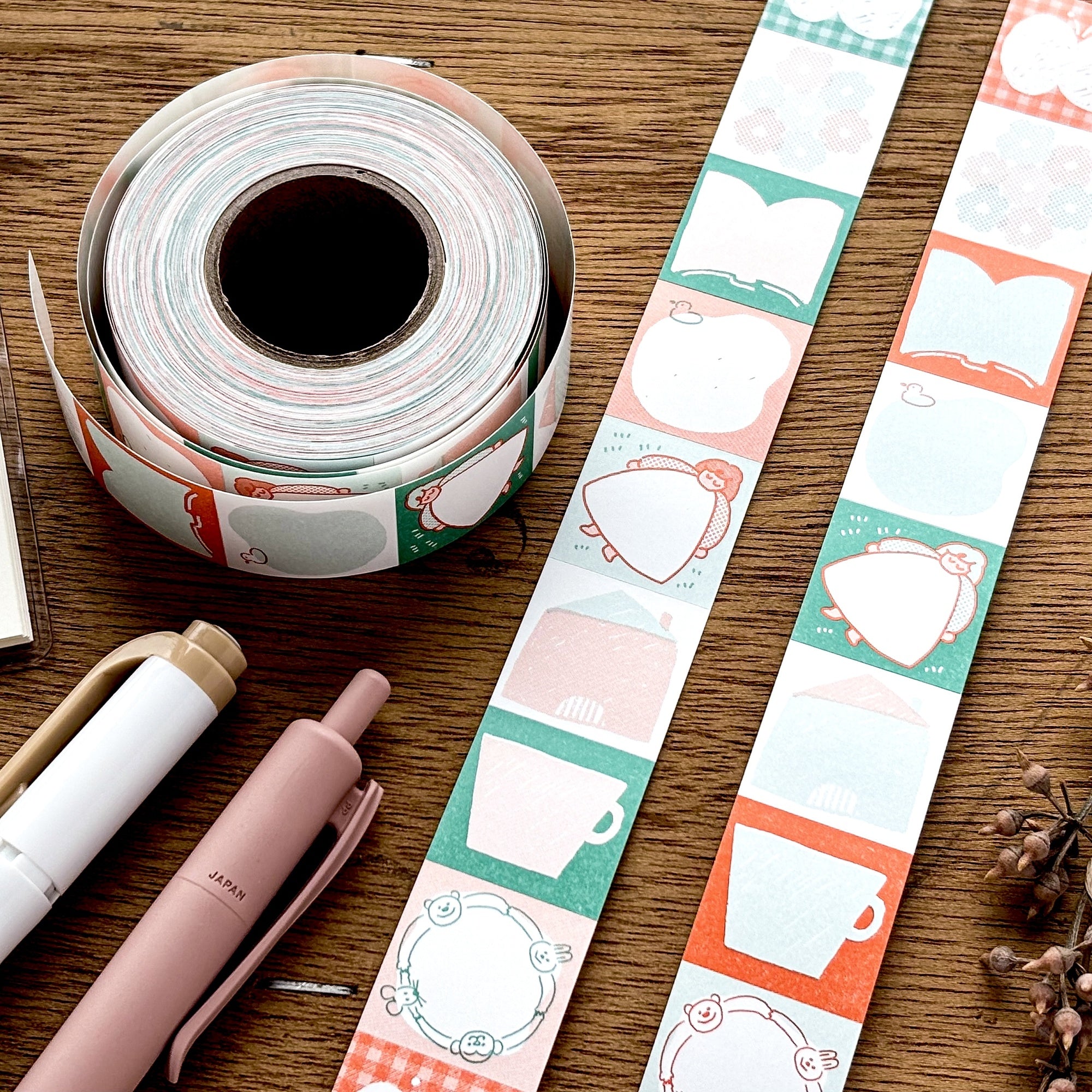 Baum deco Stickers - Square Cozy