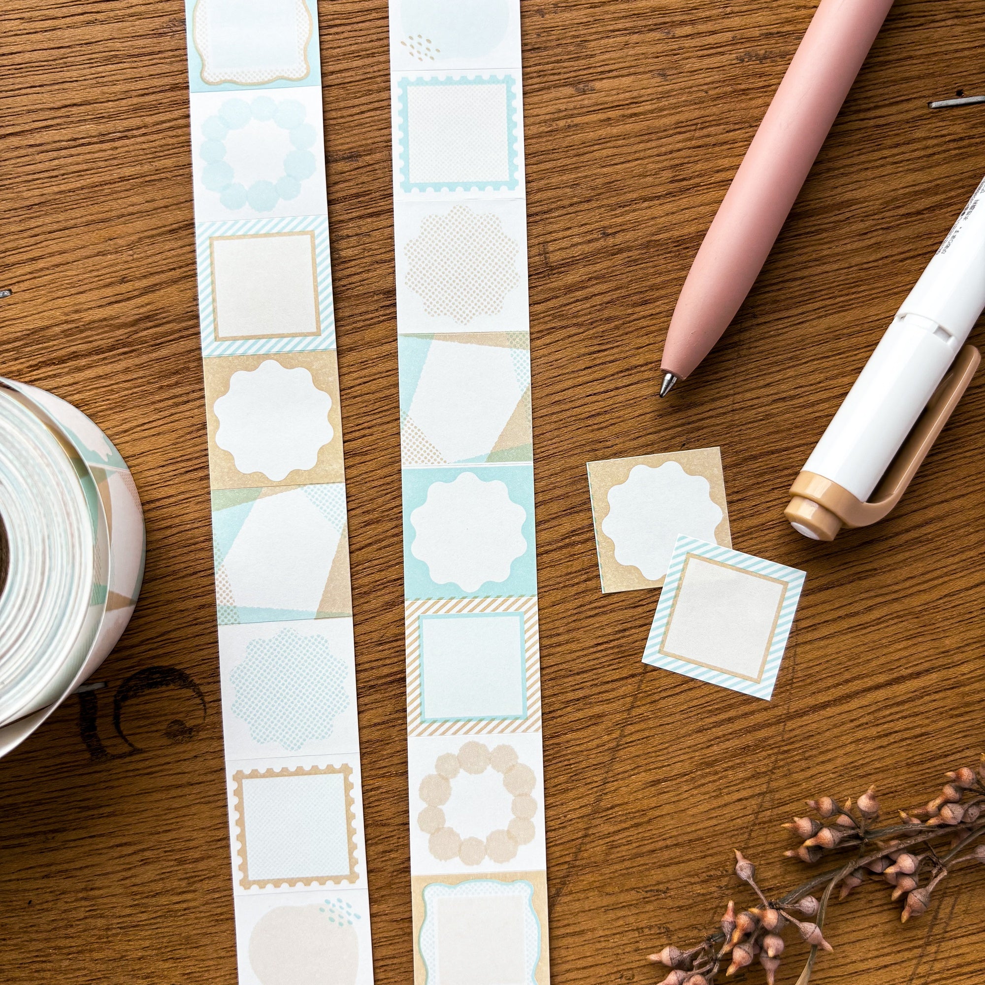 Baum deco Stickers - Square Frame