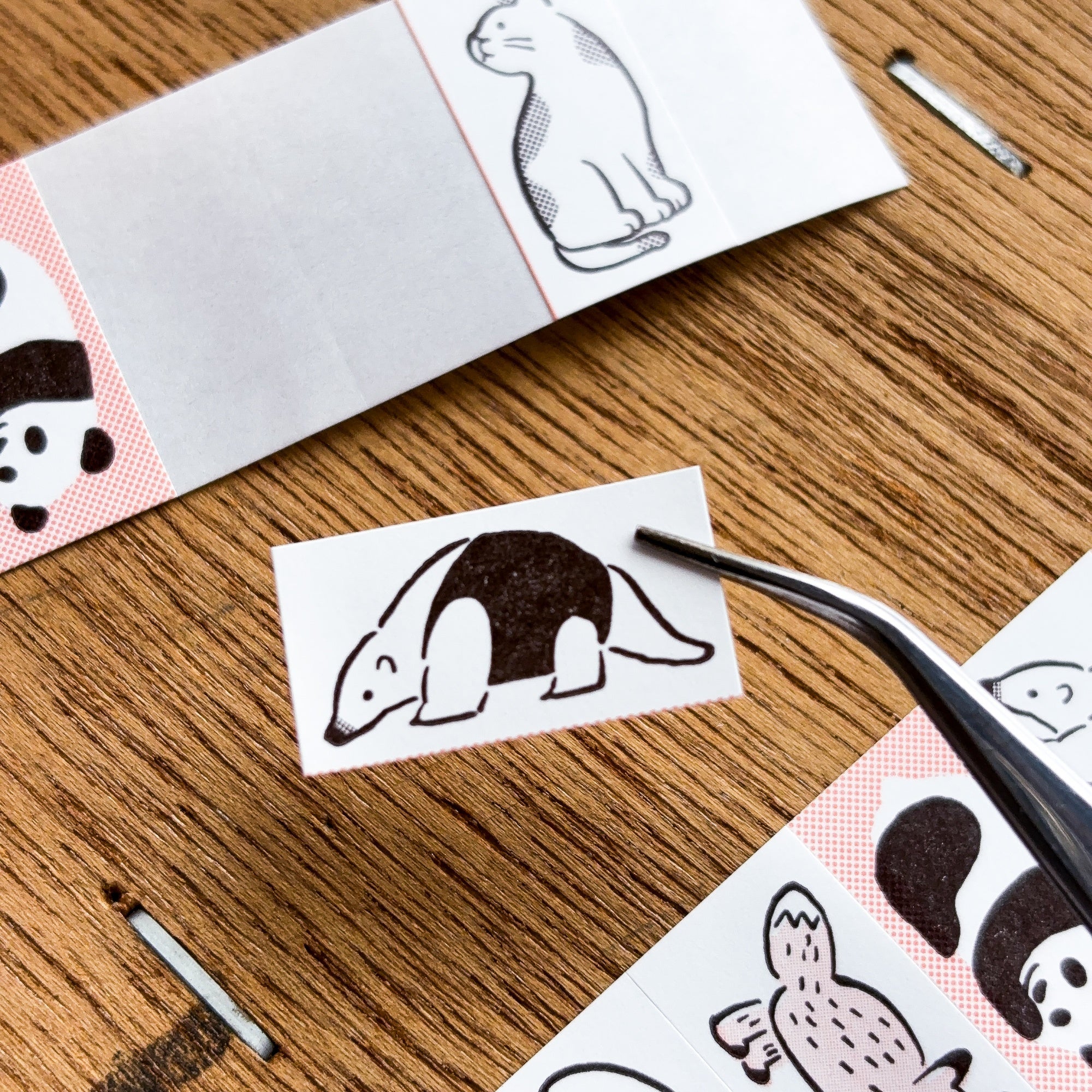 Baum deco Stickers - Animals