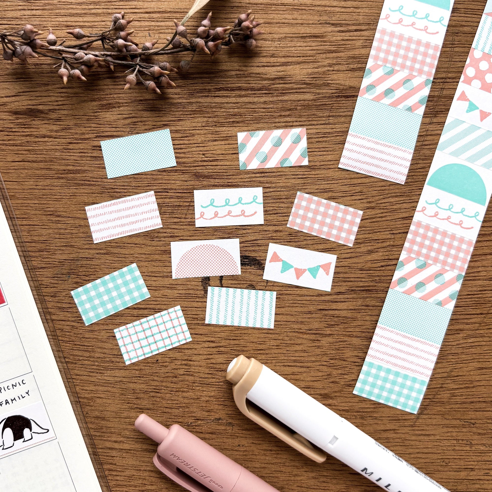 Baum deco Stickers - Happy