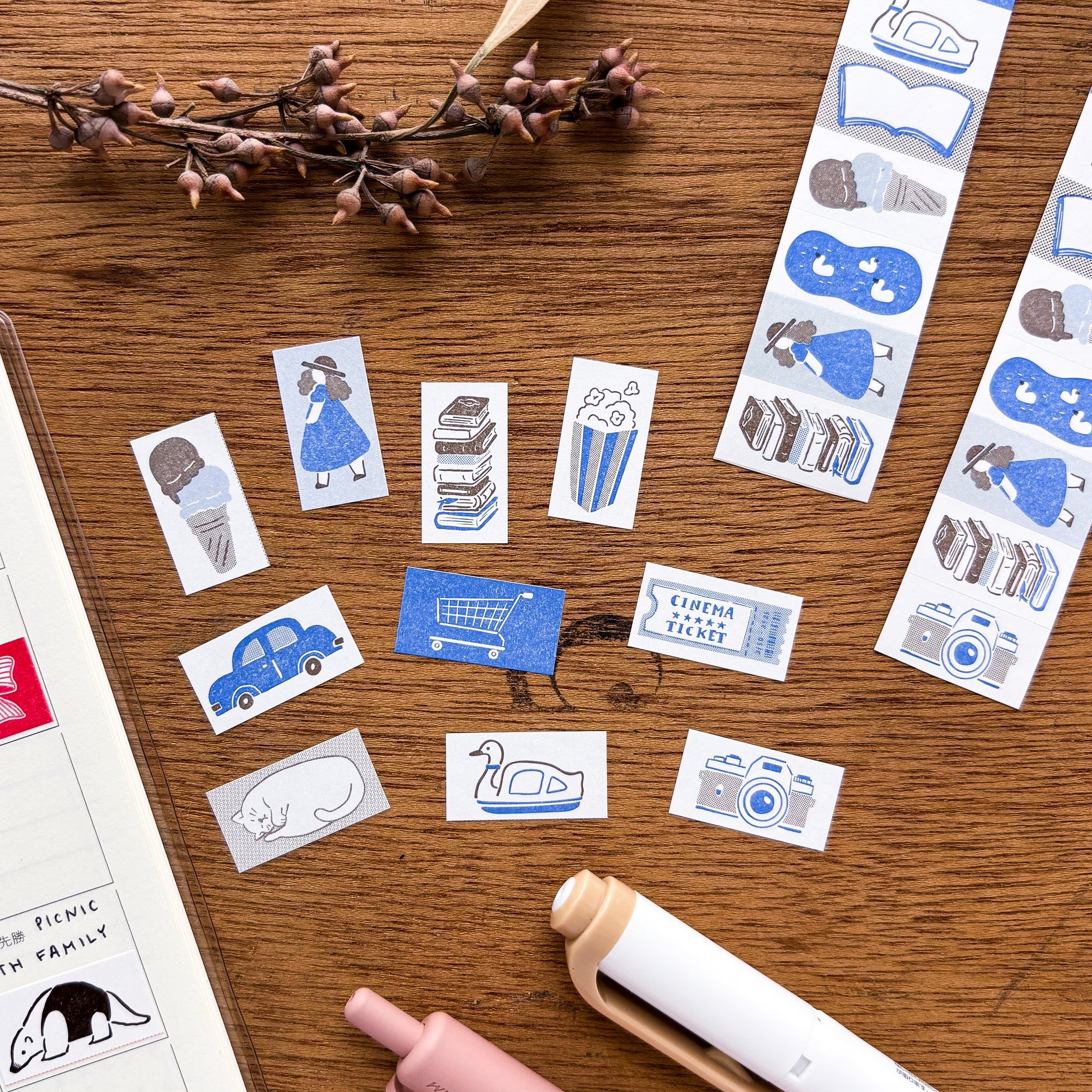 Baum deco Stickers - Day Off