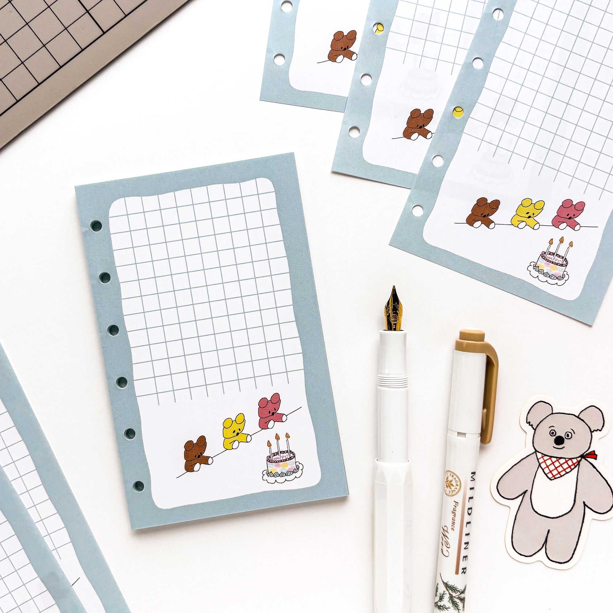 Nico Recipe / M6 Planner Refill - HAPPY