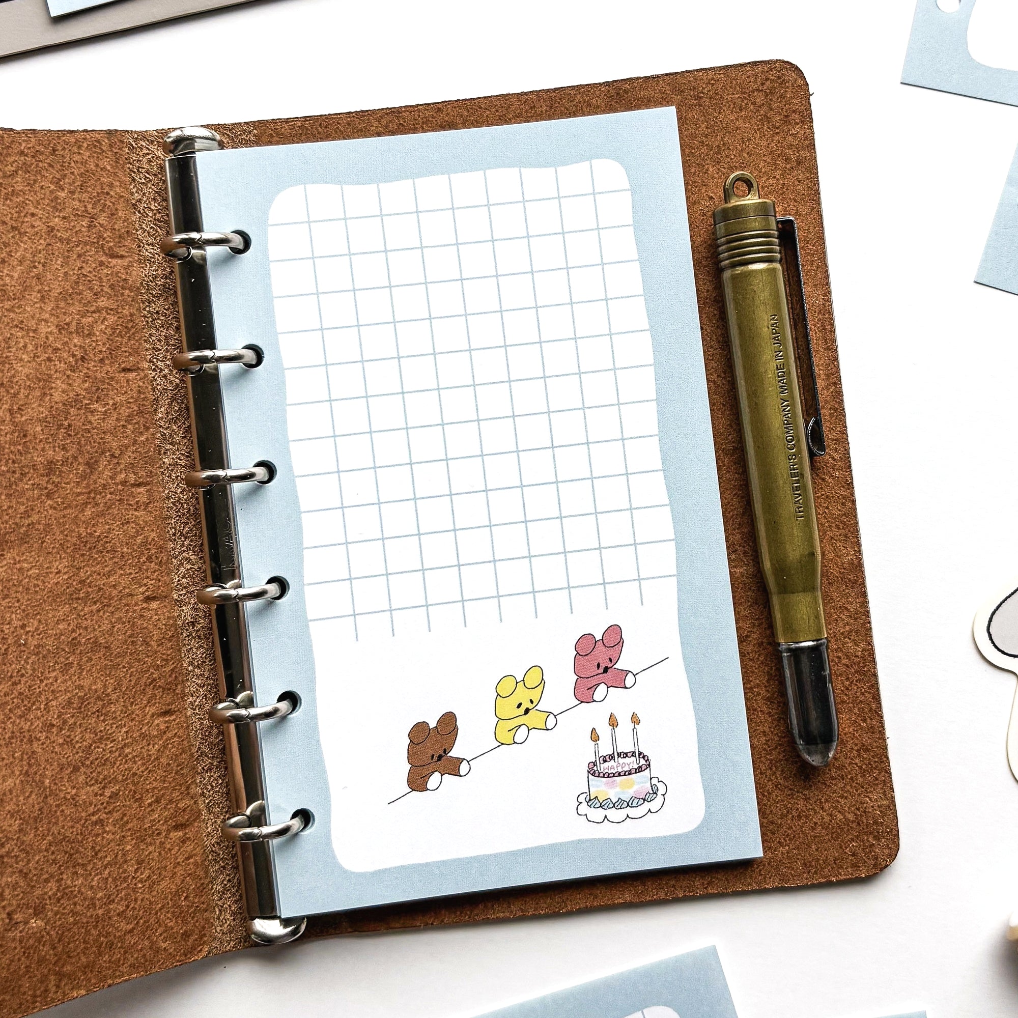 Nico Recipe / M6 Planner Refill - HAPPY