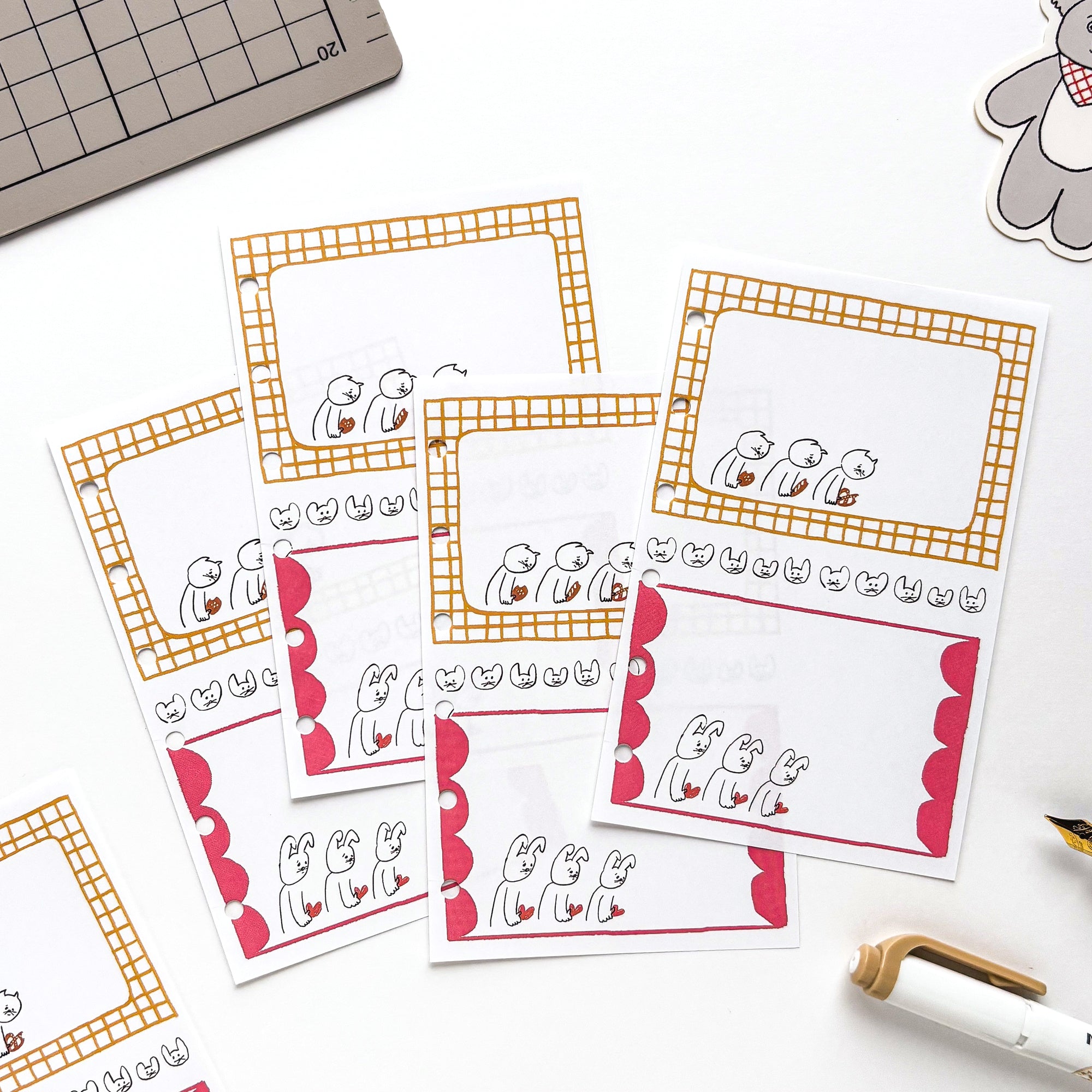 Nico Recipe / M6 Planner Refill - Trio