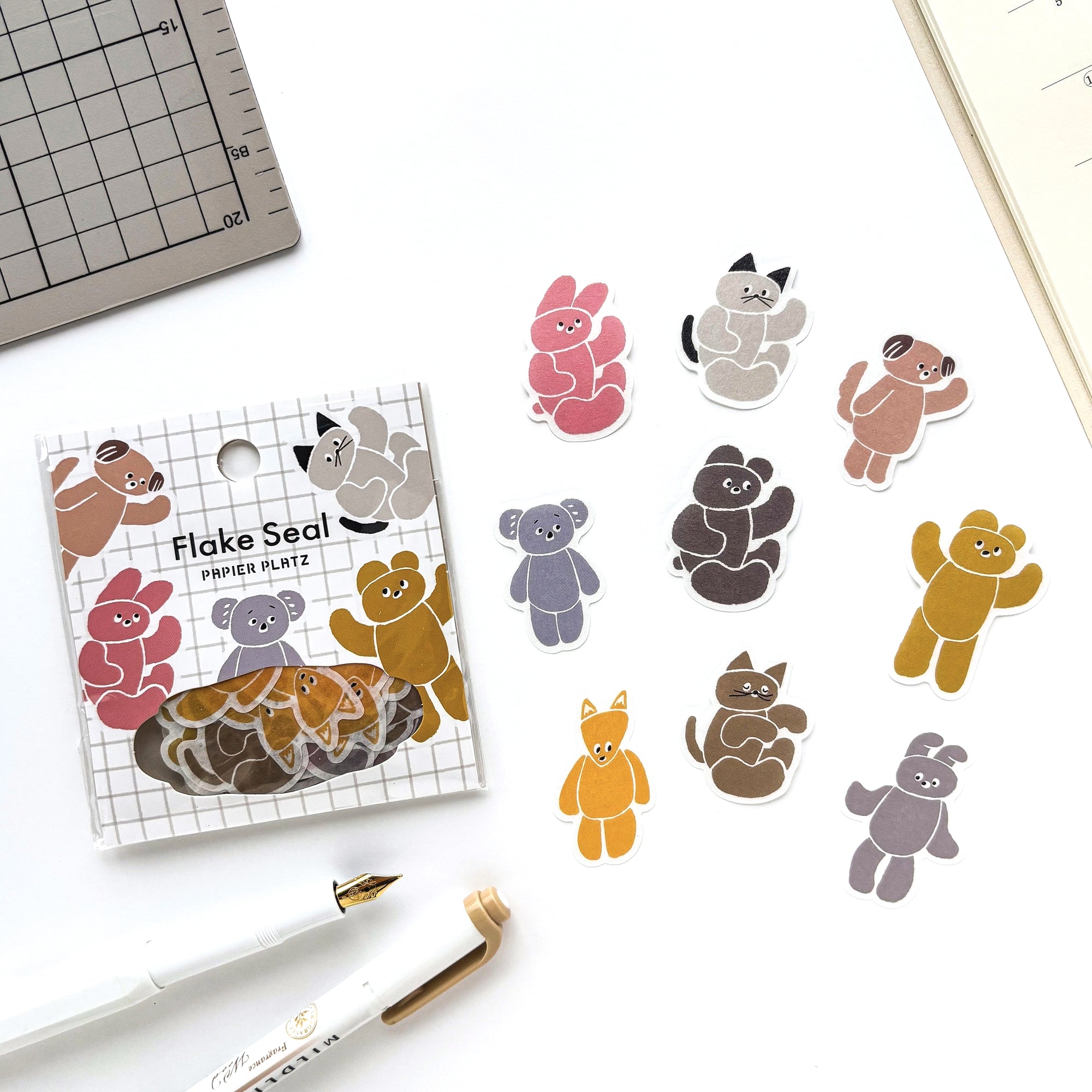 Nico Recipe / Flake Stickers - Animals