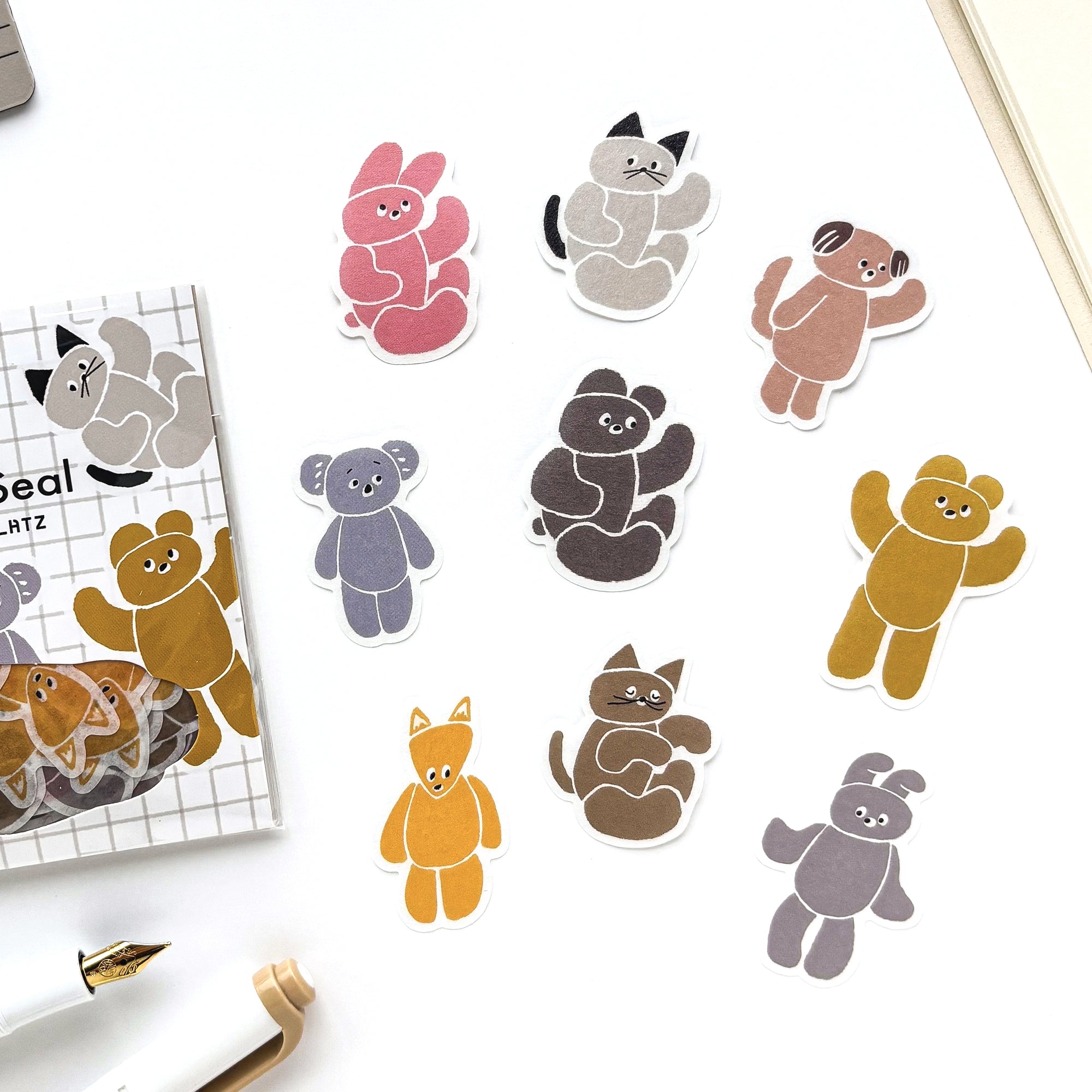 Nico Recipe / Flake Stickers - Animals