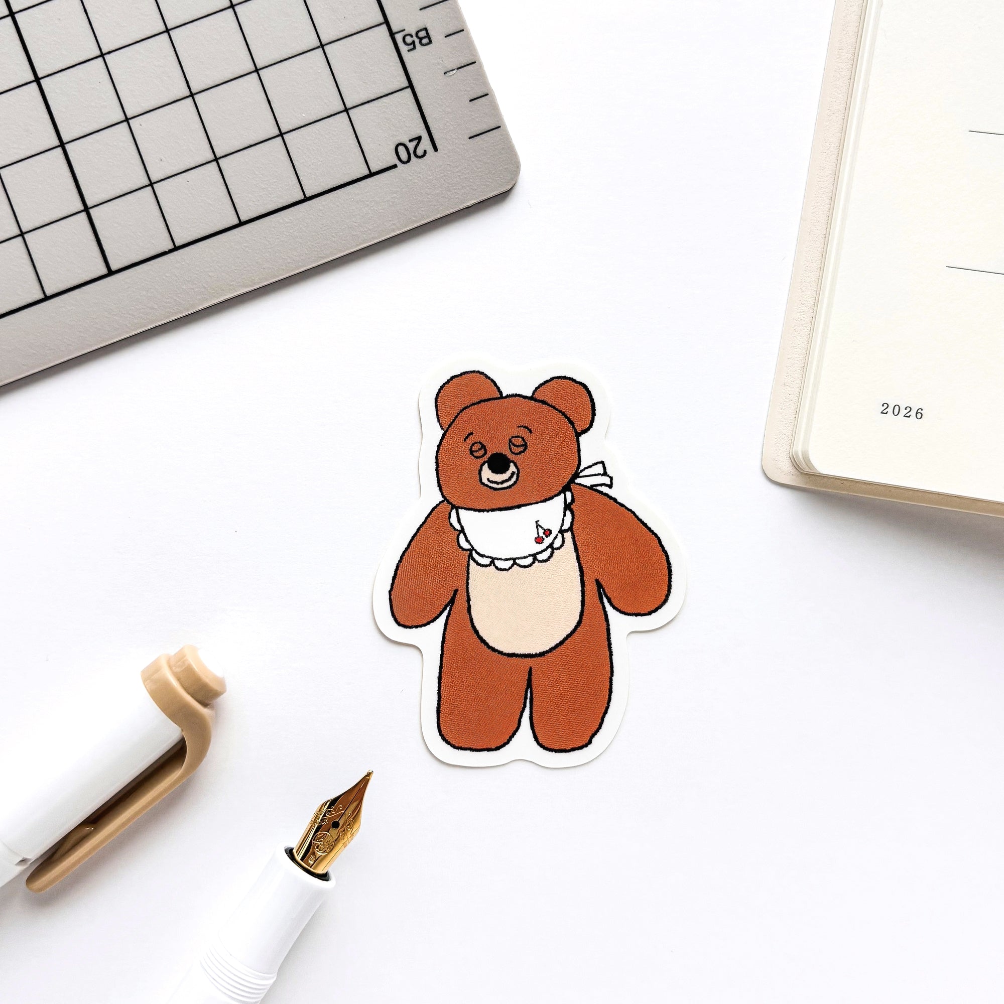 Nico Recipe / Vinyl Sticker - Bear