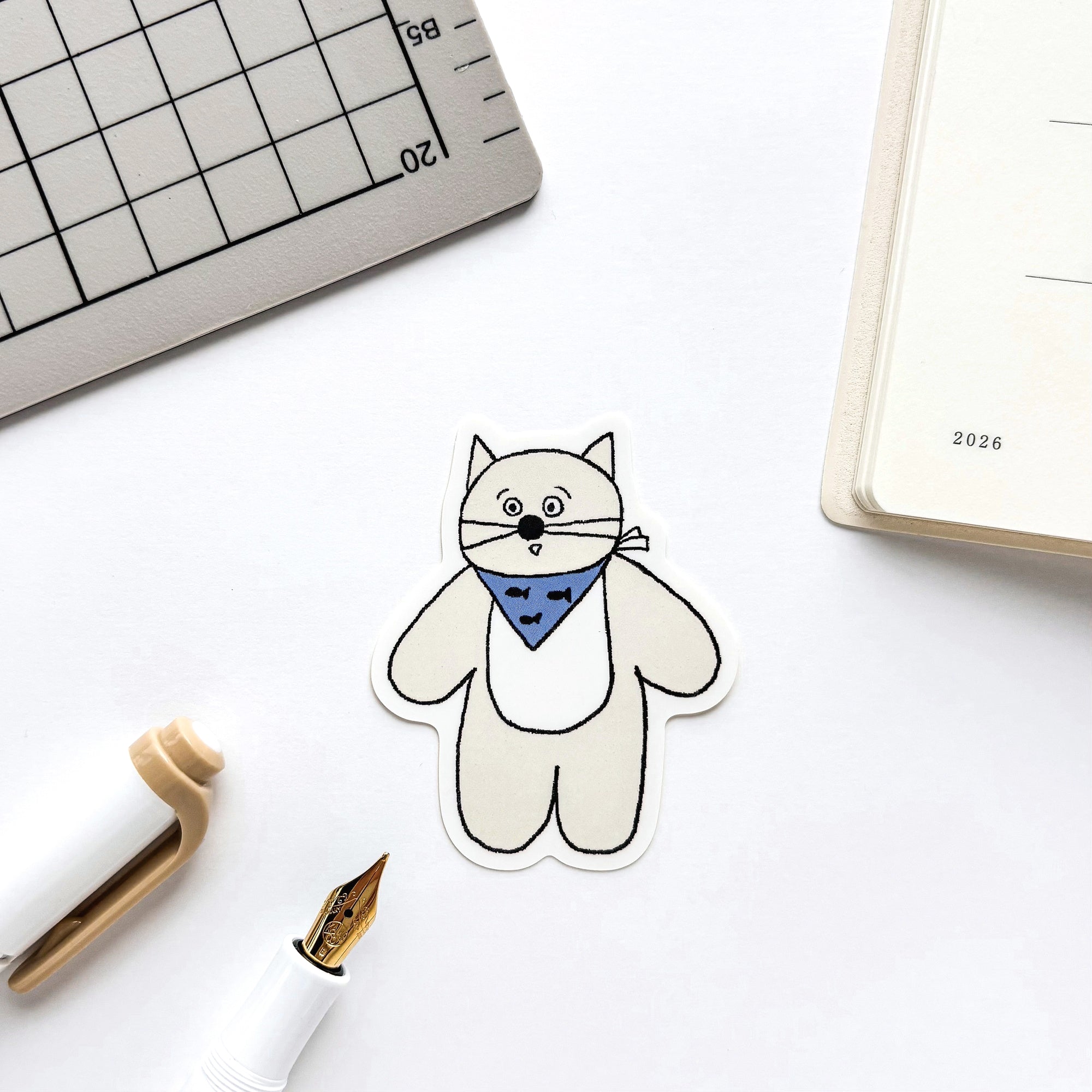 Nico Recipe / Vinyl Sticker - Cat