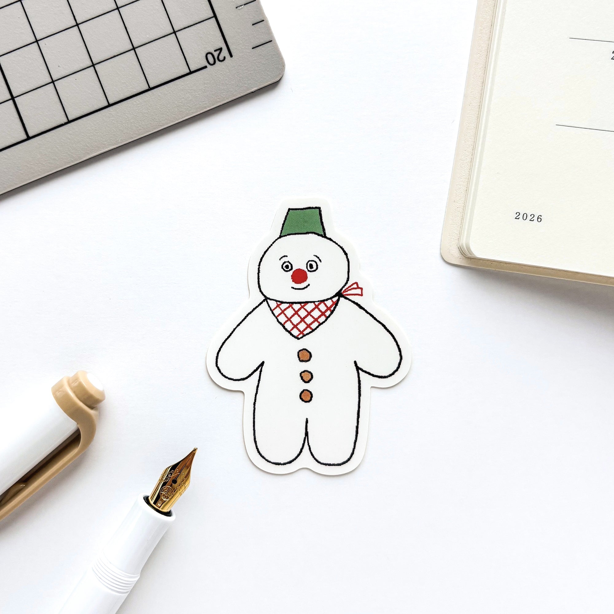 Nico Recipe / Vinyl Sticker - Snowman