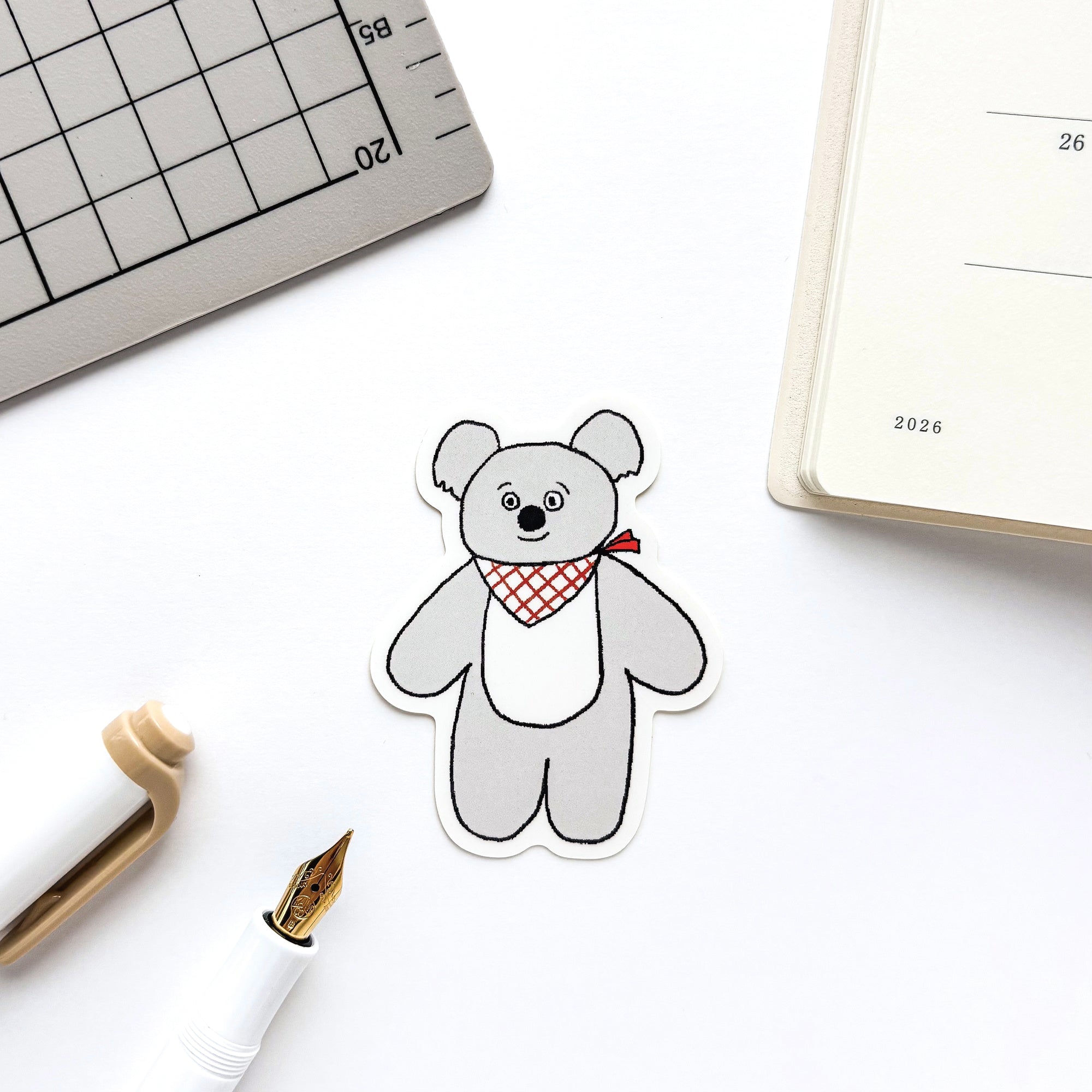 Nico Recipe / Vinyl Sticker - Koala
