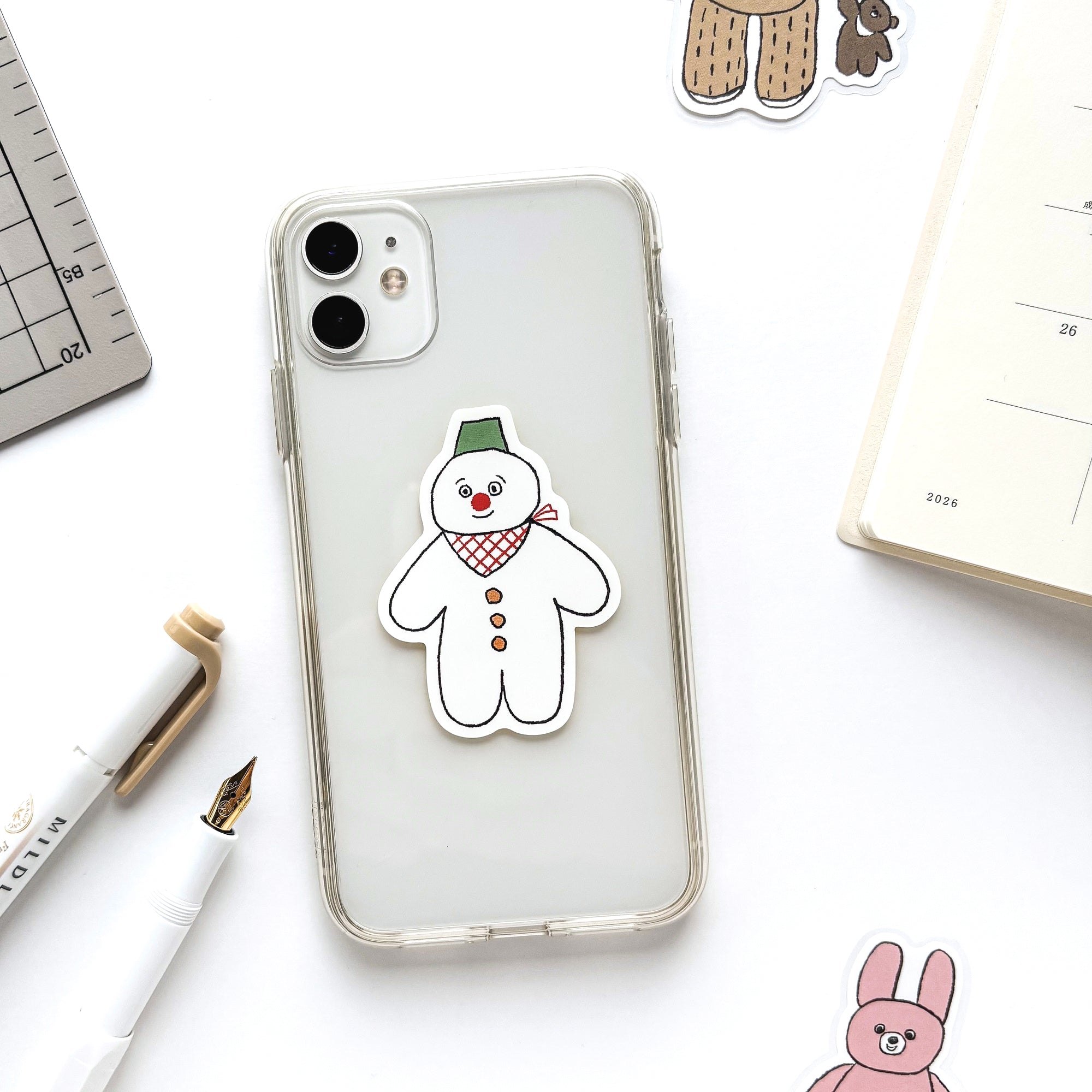 Nico Recipe / Vinyl Sticker - Snowman