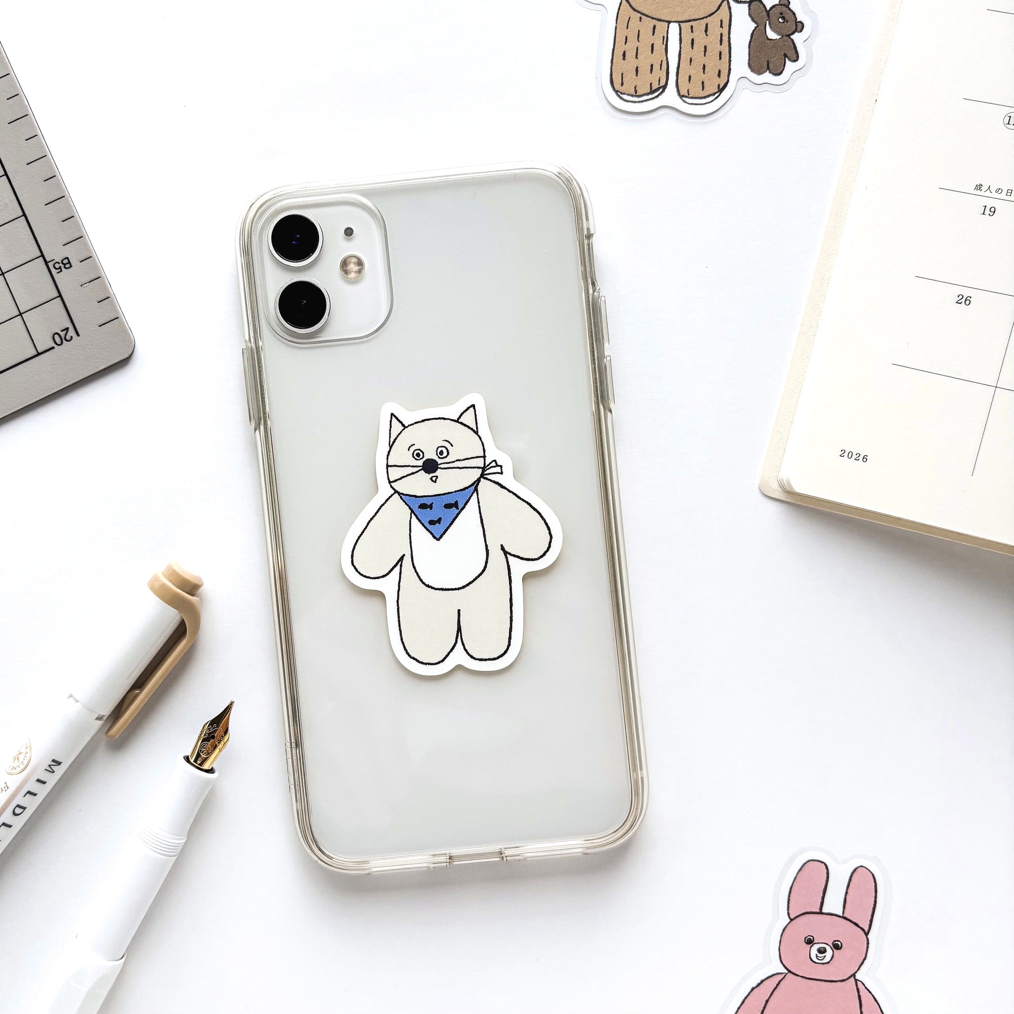 Nico Recipe / Vinyl Sticker - Cat