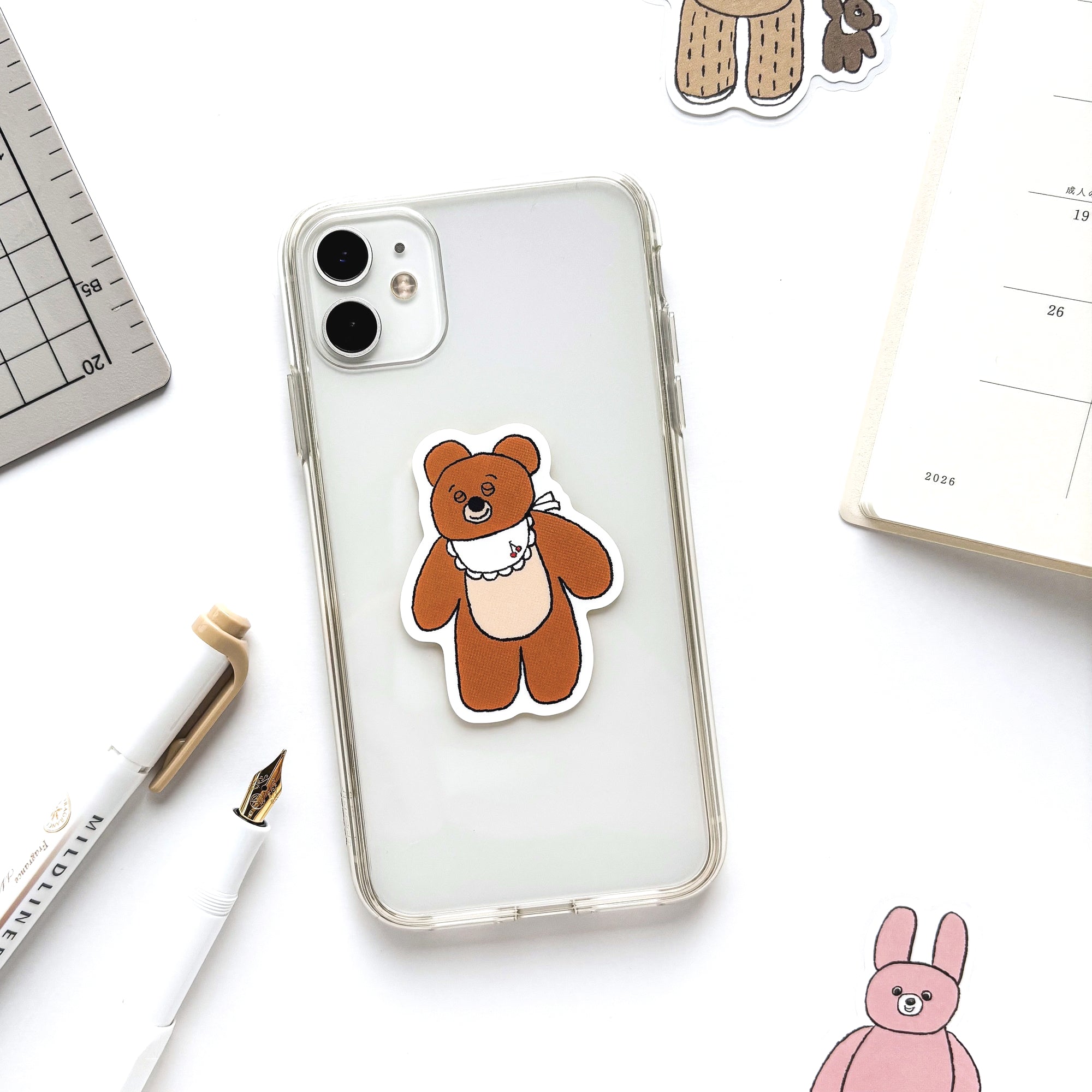 Nico Recipe / Vinyl Sticker - Bear