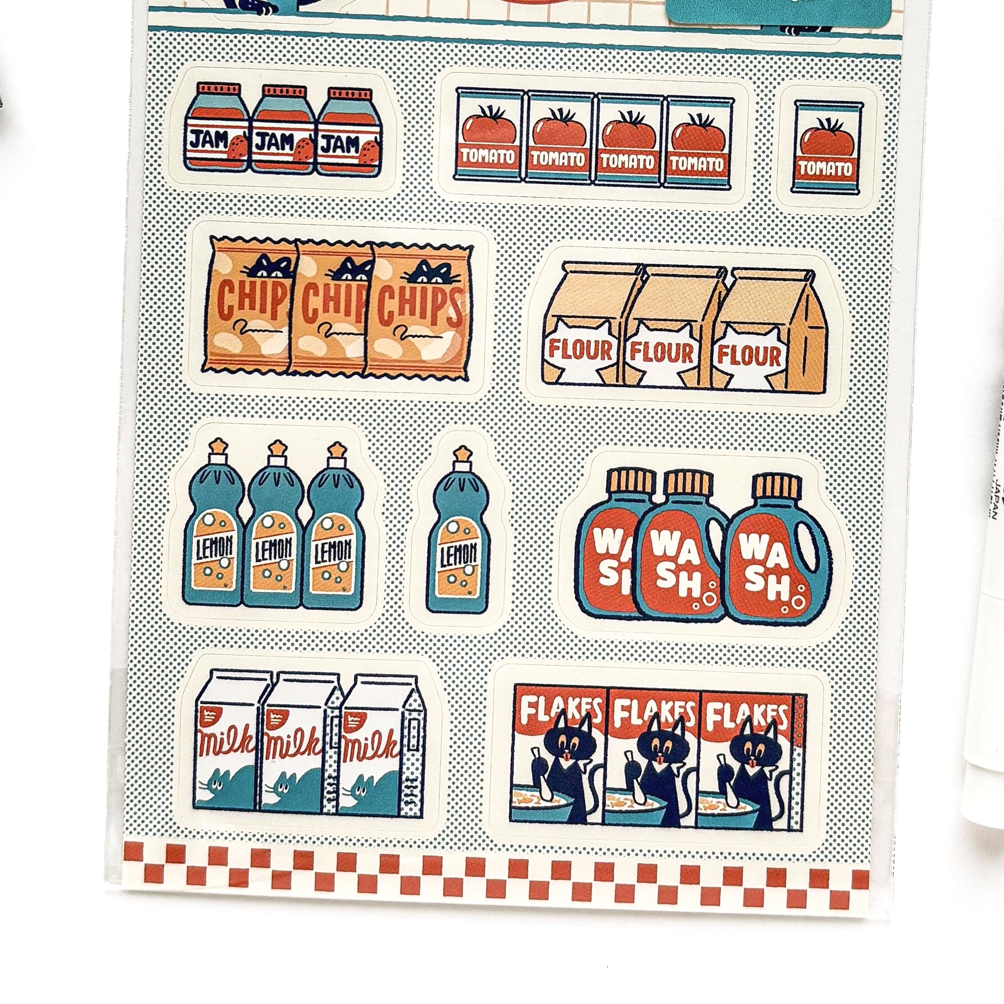 Obi1 / Nyan Nyan MART Stickers - ITEMS