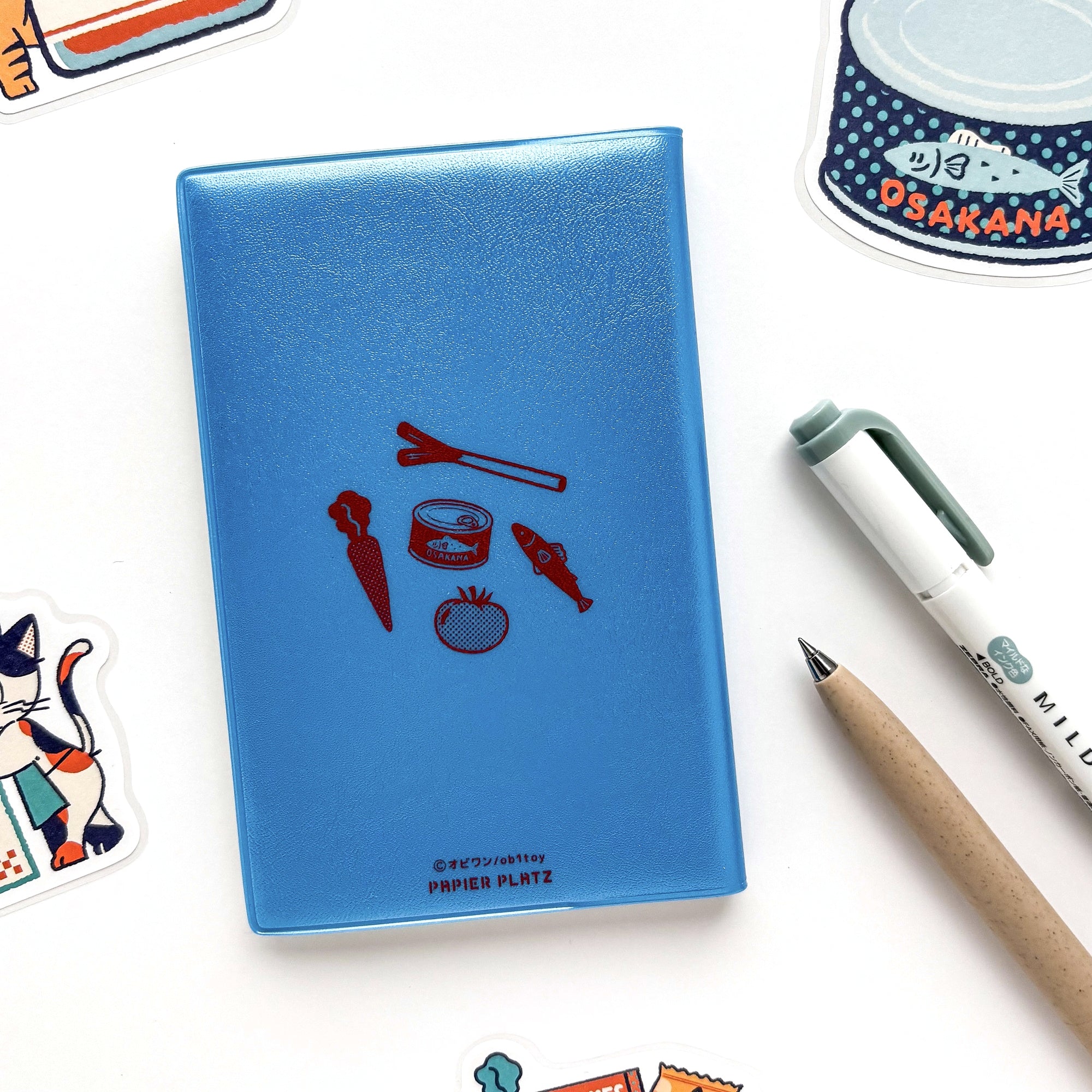 Obi1 / Nyan Nyan MART Pocket Notebook - Open!