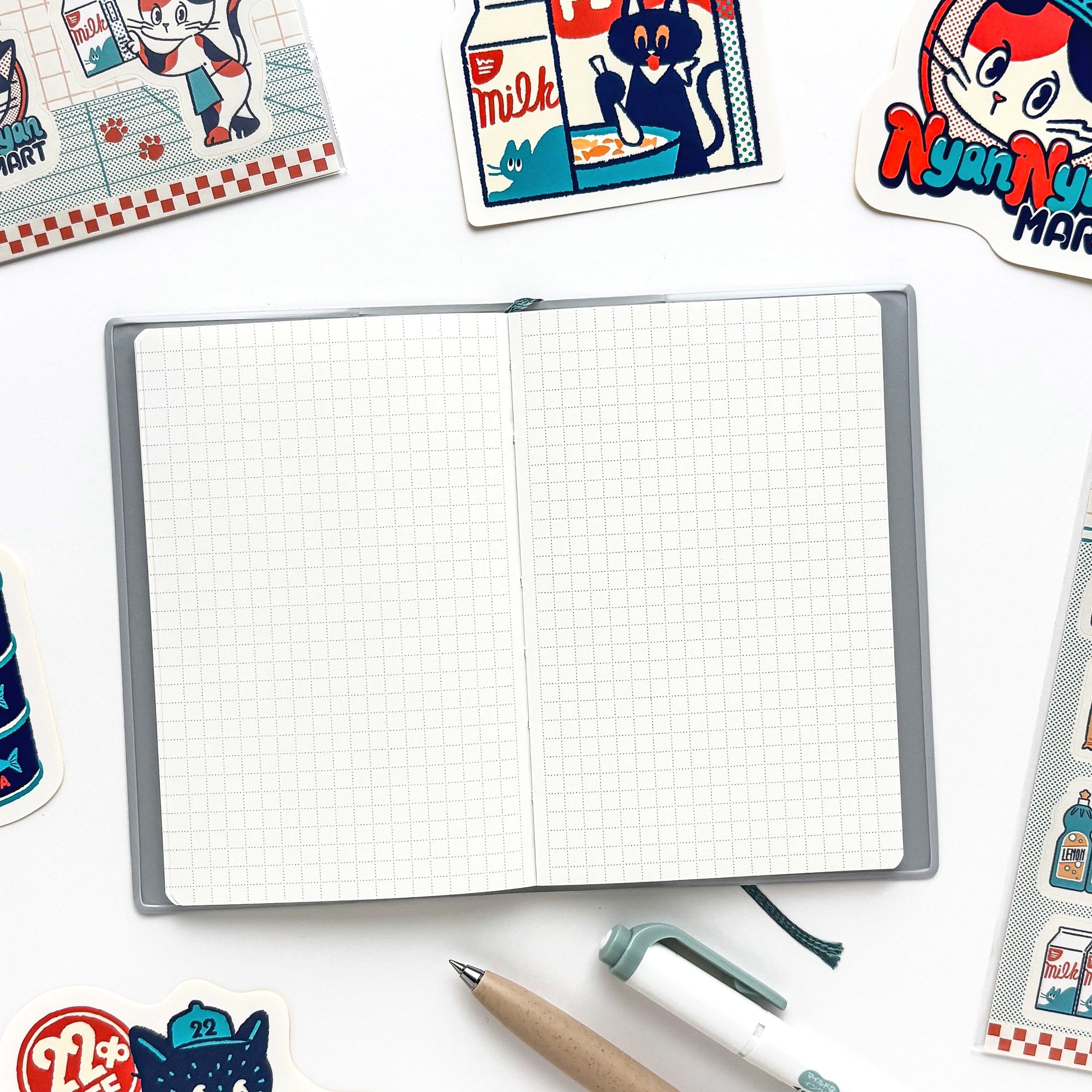 Obi1 / Nyan Nyan MART Pocket Notebook - Shopping!