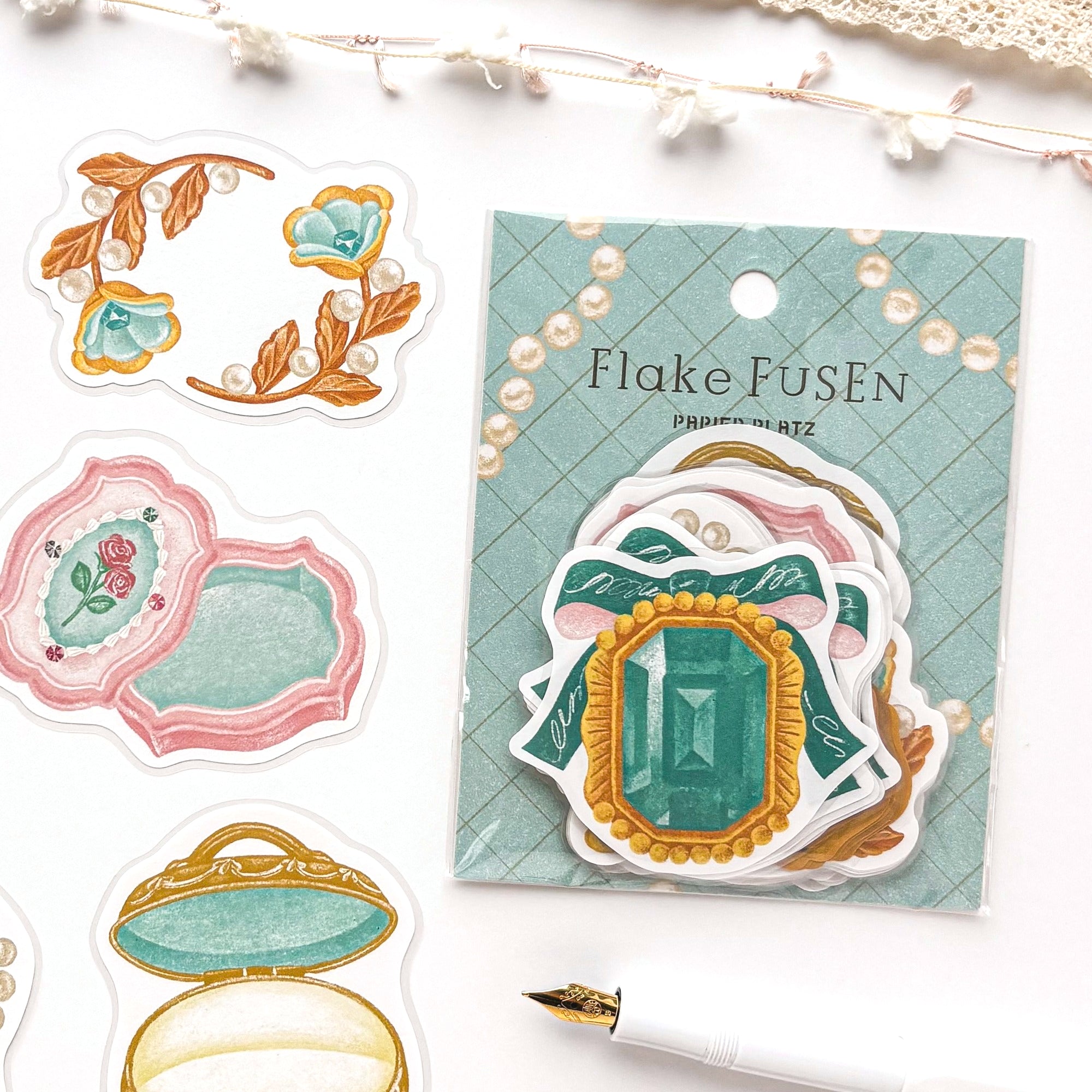 ALACARUDOU / Flake Sticky Notes - jewelry