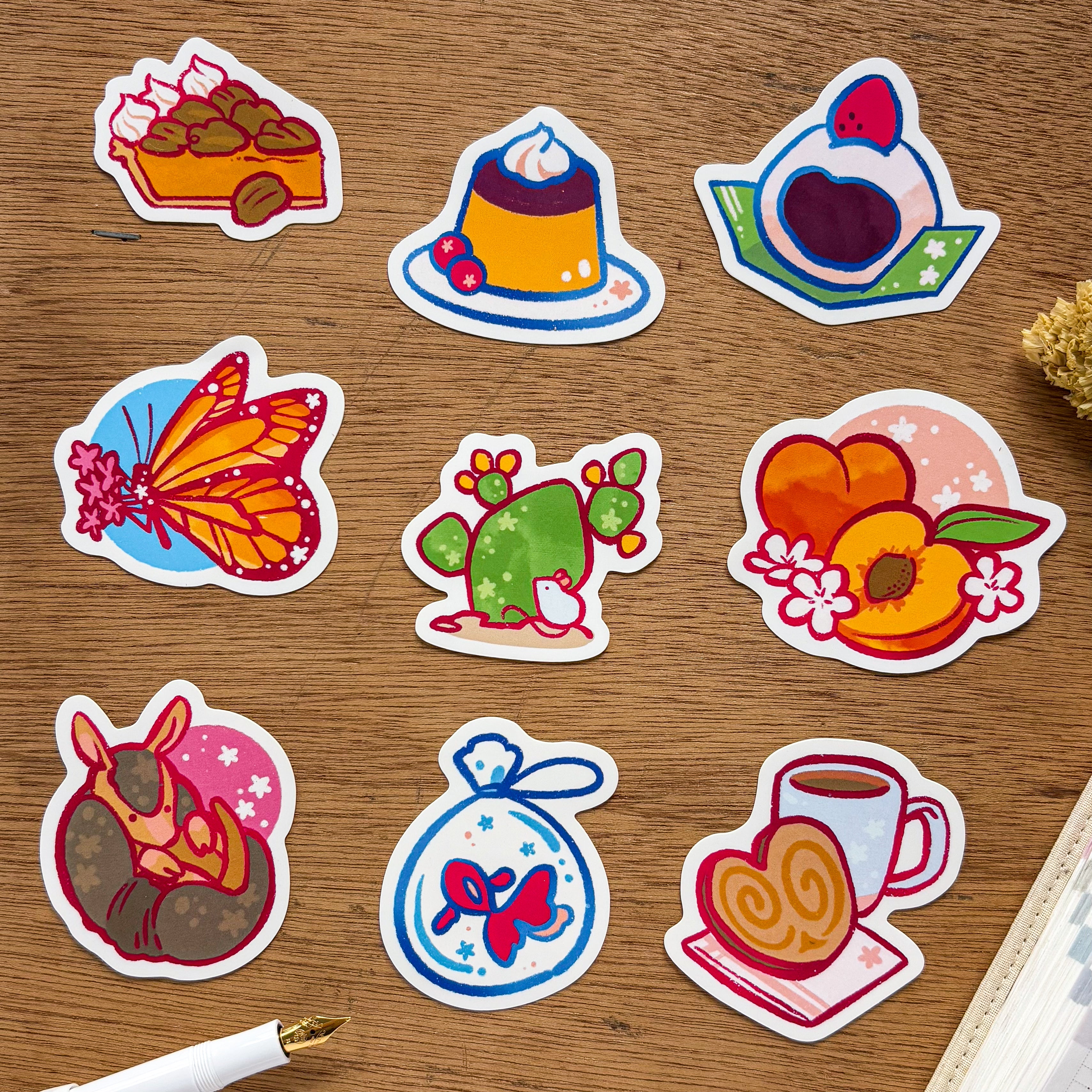 Ame x CTFJ / Vinyl Large Stickers (9 Designs)