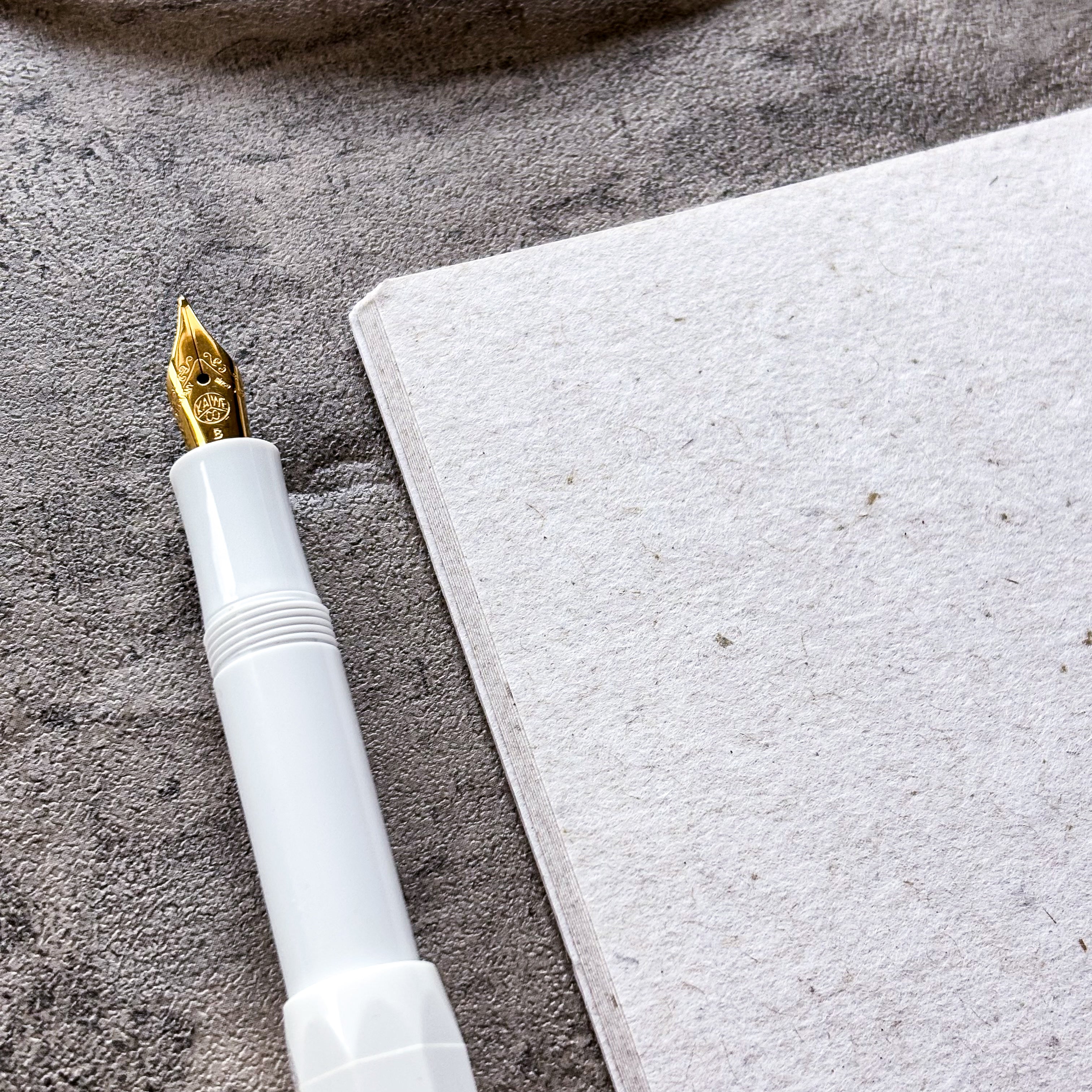 Limited Edition Sutenai 100% Recycled Washi Paper Notebook - Plain A5