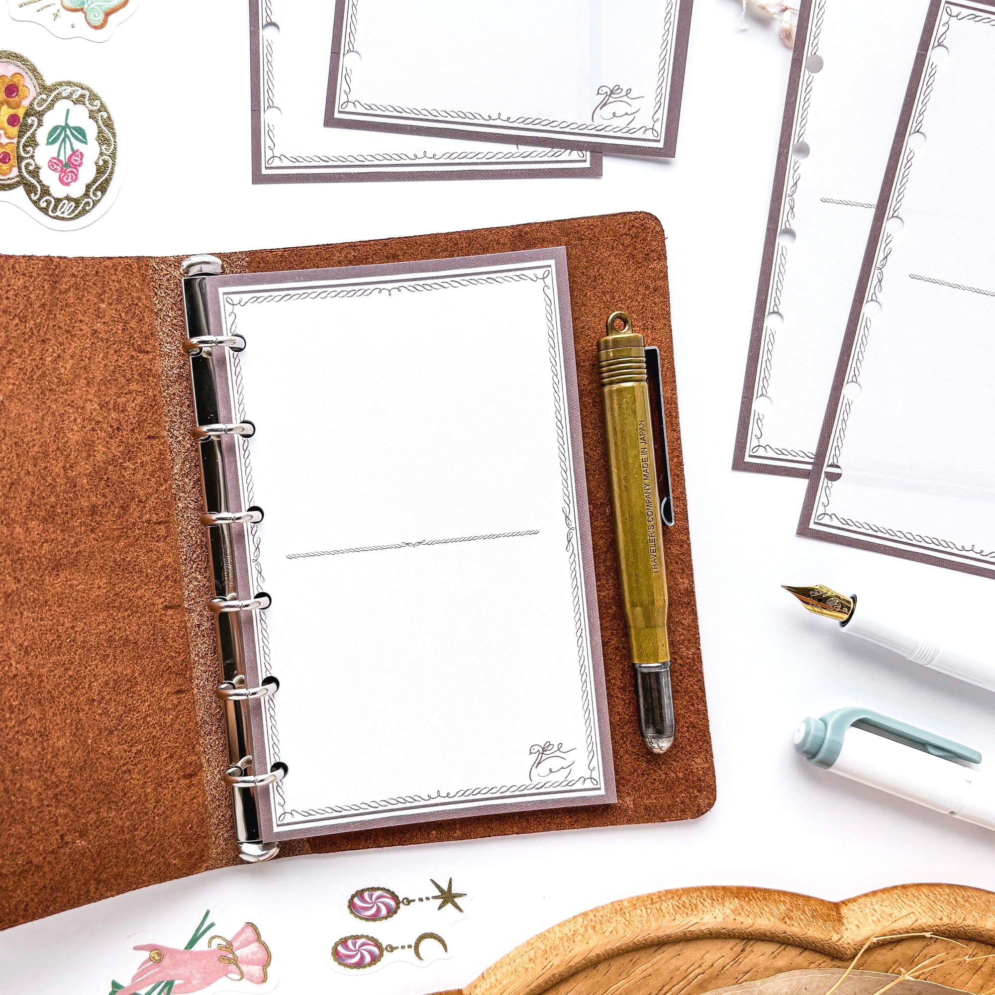 ALACARUDOU / M6 Planner Refills - Classic Swan