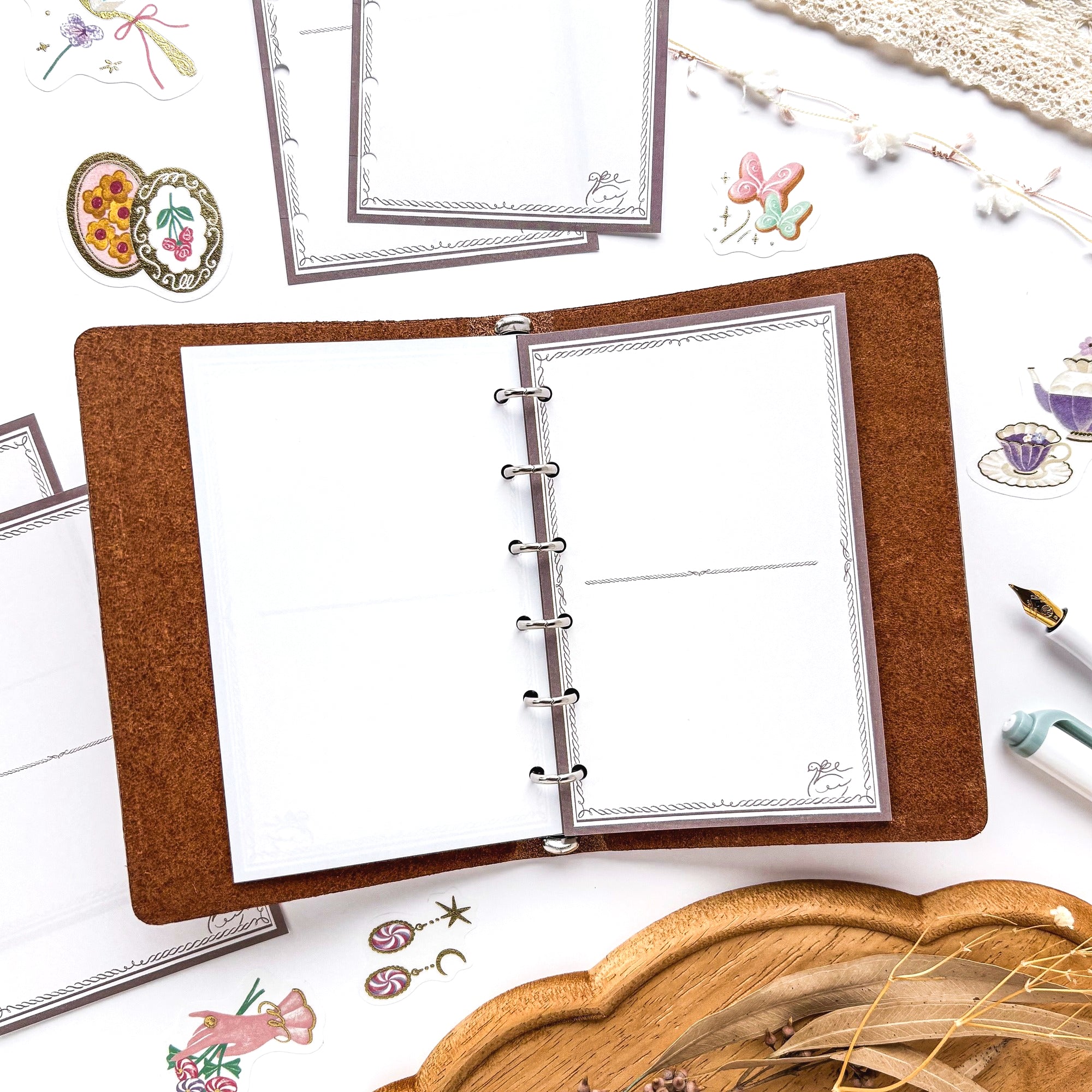 ALACARUDOU / M6 Planner Refills - Classic Swan