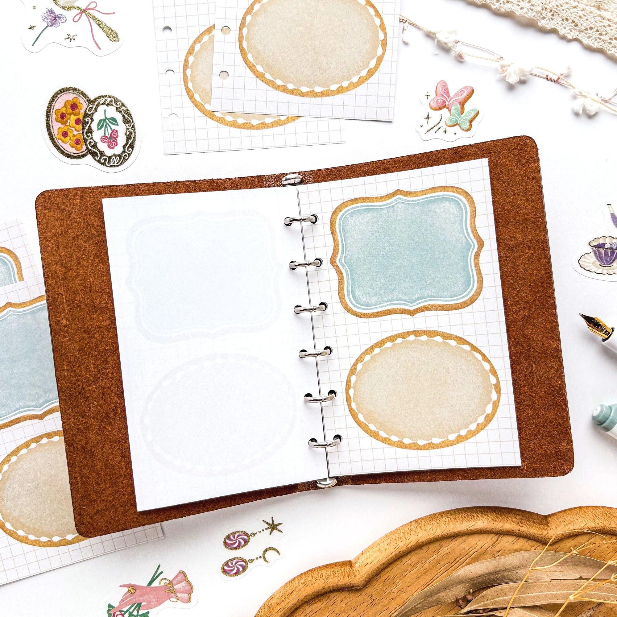 ALACARUDOU / M6 Planner Refills - Cookies