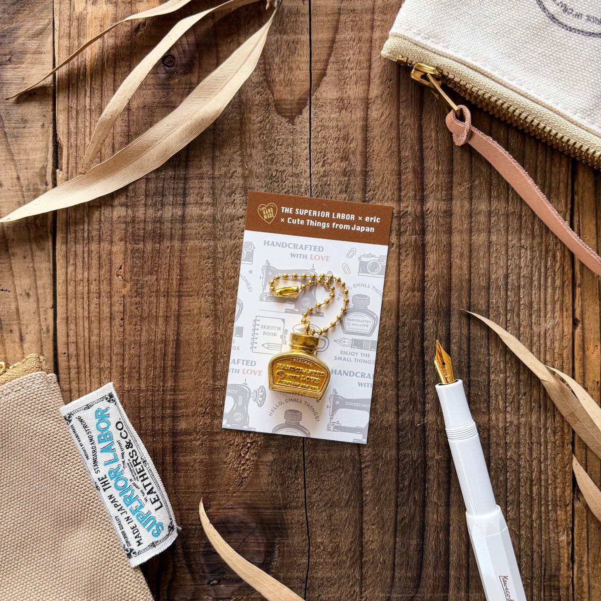CTFJ x The Superior Labor / Brass Charm - Ink Bottle