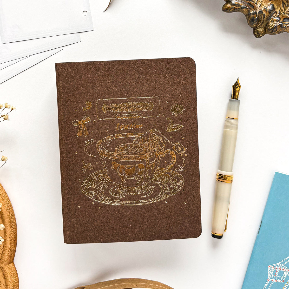 Aya Inoue / M6 Papre Ring Binder - Tea Cup