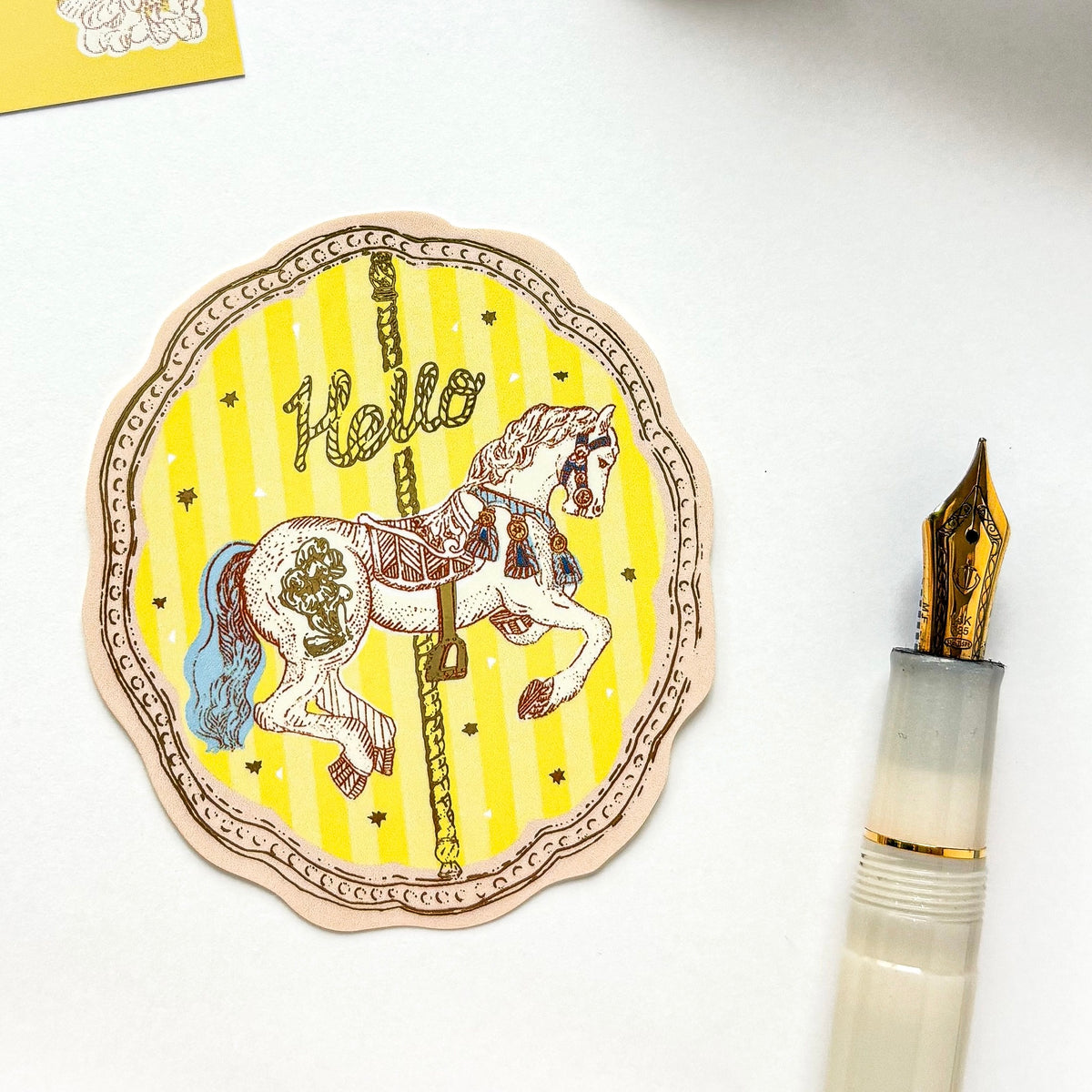 Aya Inoue / Vinyl Sticker - Carousel