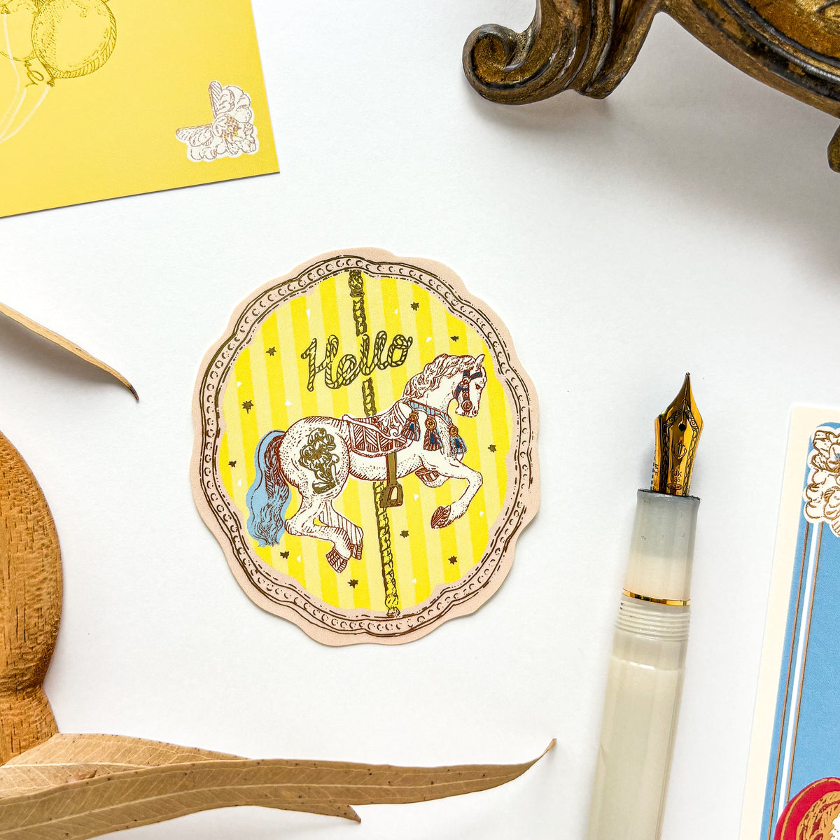 Aya Inoue / Vinyl Sticker - Carousel