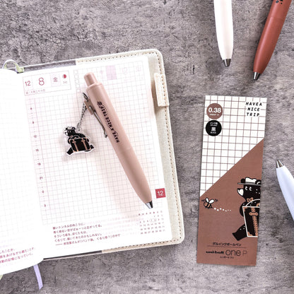 Obi1 / Uni-ball One P - Have a nice trip (0.38mm)