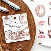Shoichiro Tobimatsu / Flake Stickers - Pink Favorite