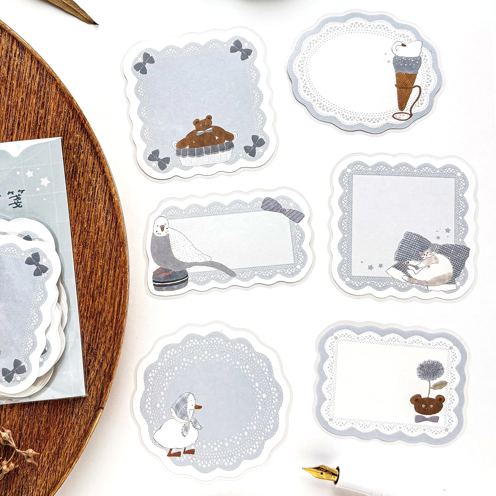 Shoichiro Tobimatsu / Flake Sticky Notes - Blue Favorite