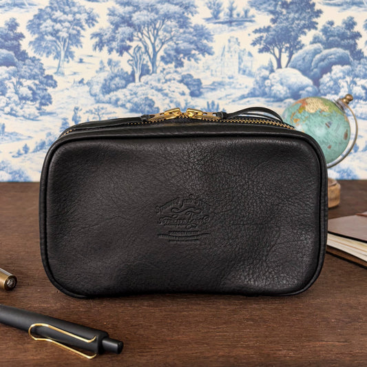 THE SUPERIOR LABOR / ユティリティレザーポーチ「ブラック」