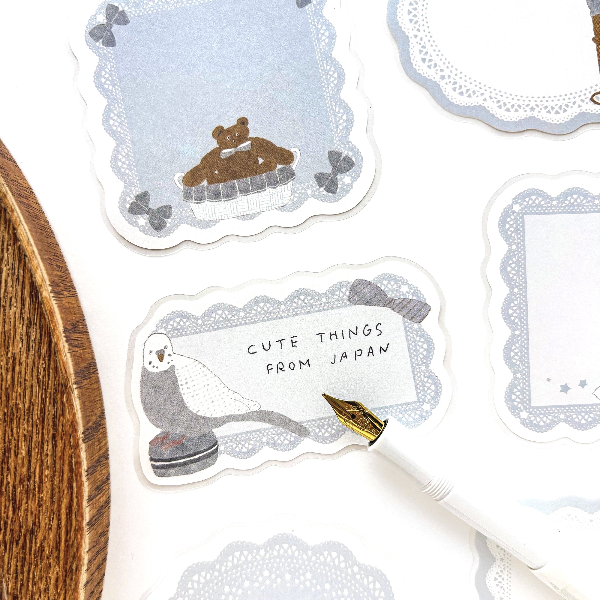 Shoichiro Tobimatsu / Flake Sticky Notes - Blue Favorite